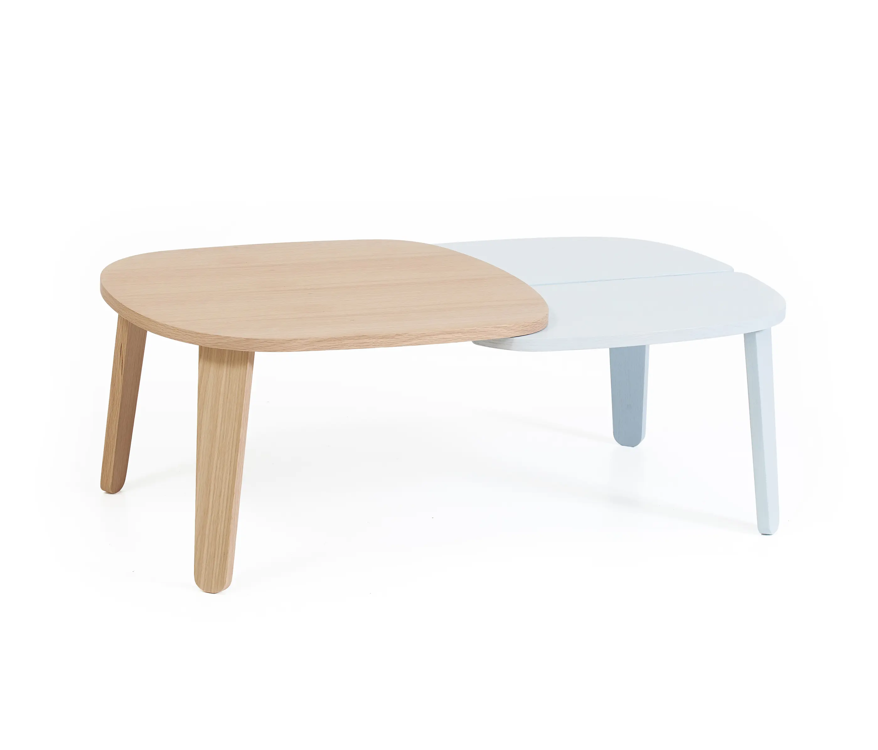 Hartô - Extendible coffee table Colette, light blue