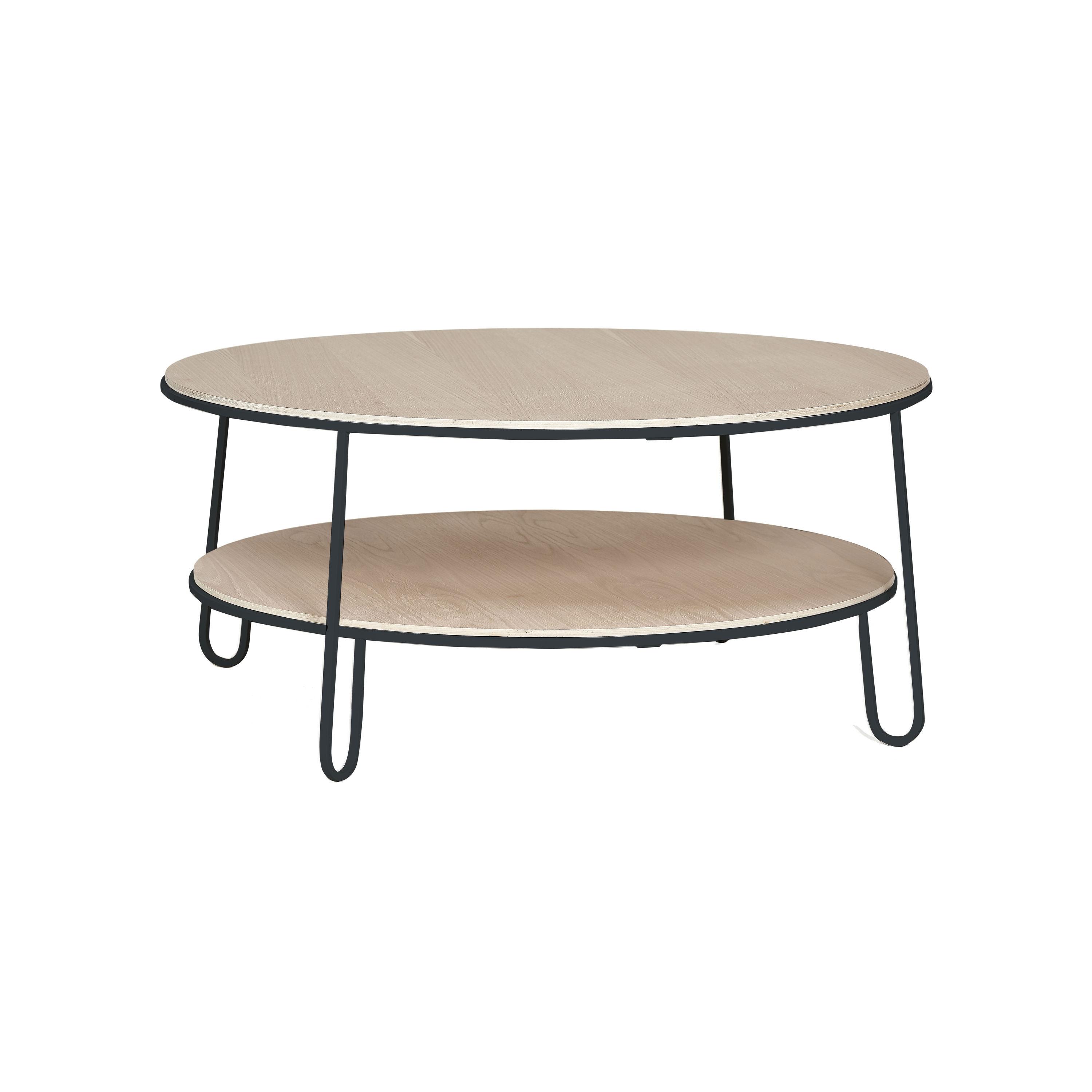 Eugenie | Coffee table 90cm, slate grey