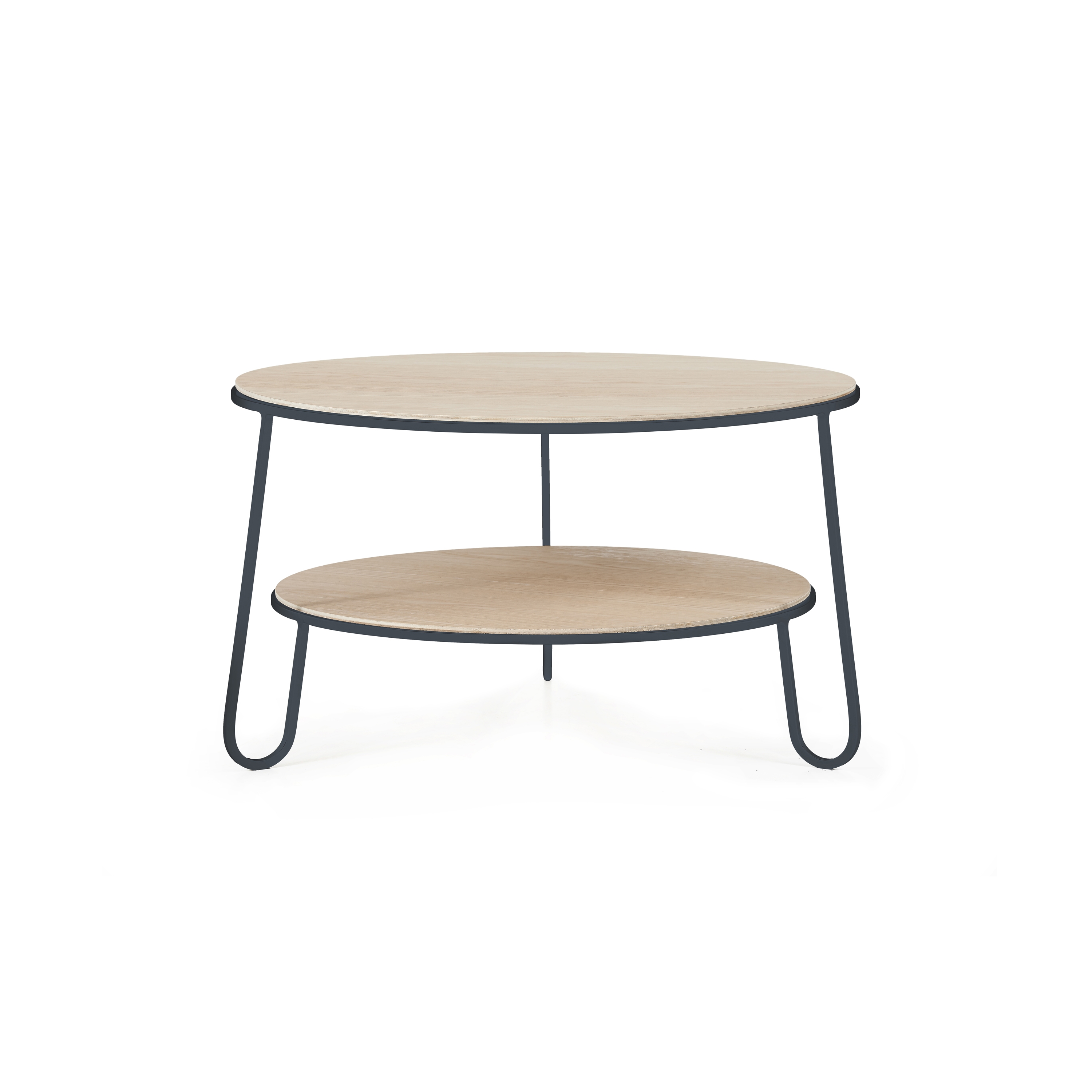 Eugenie | Coffee table 70cm, slate grey