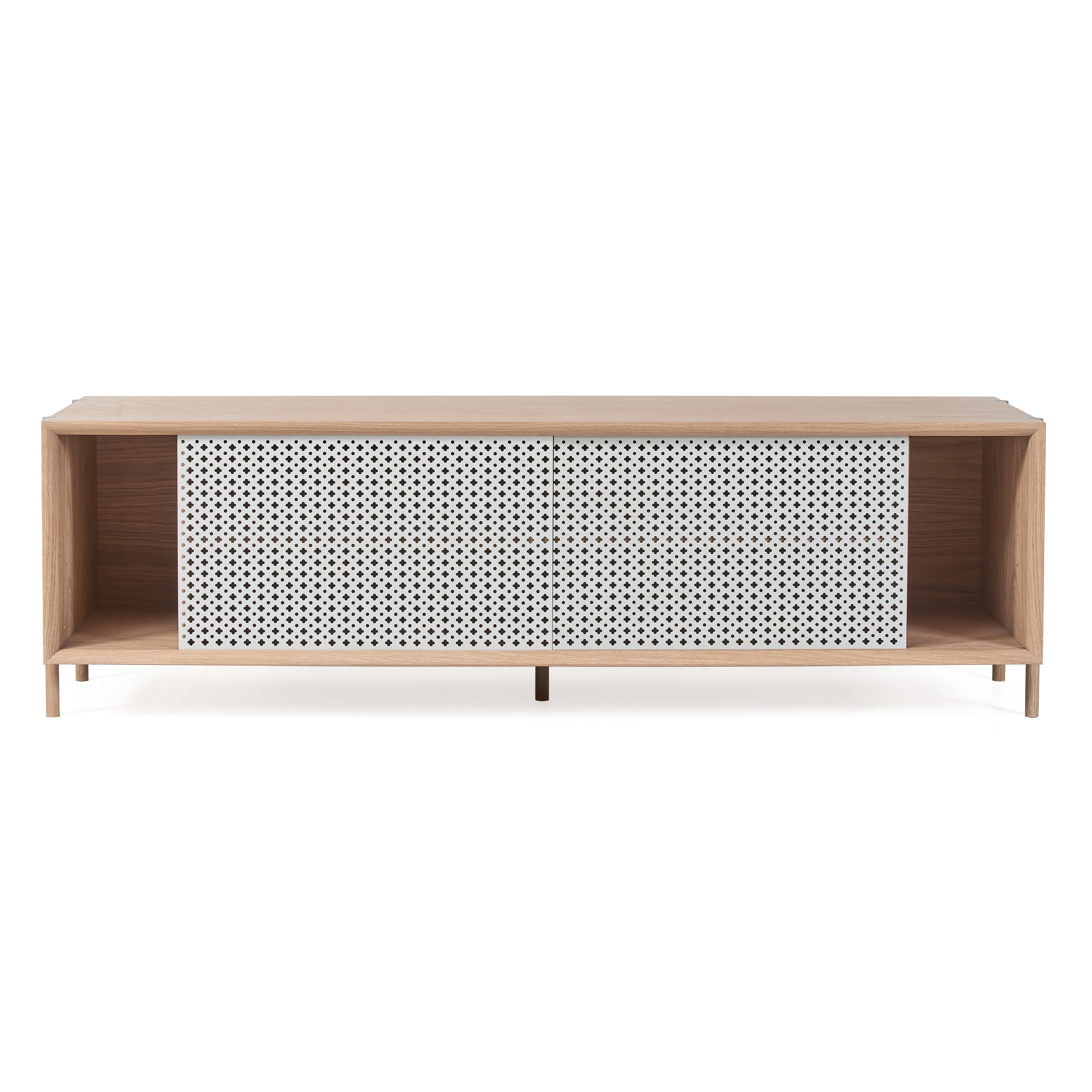 Mostra il prodotto Gabin | sideboard 162cm without drawers, light grey del produttore Hartô