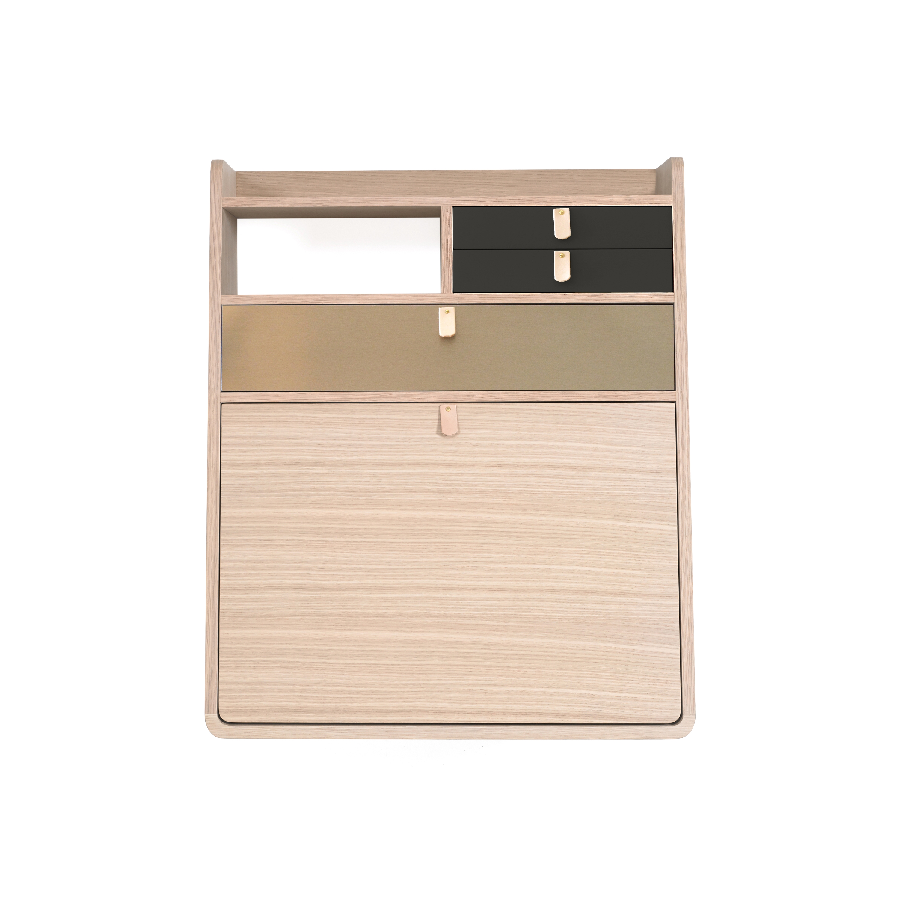 Display product Gaston | Wall secretary desk oak 60cm from manufacturer Hartô