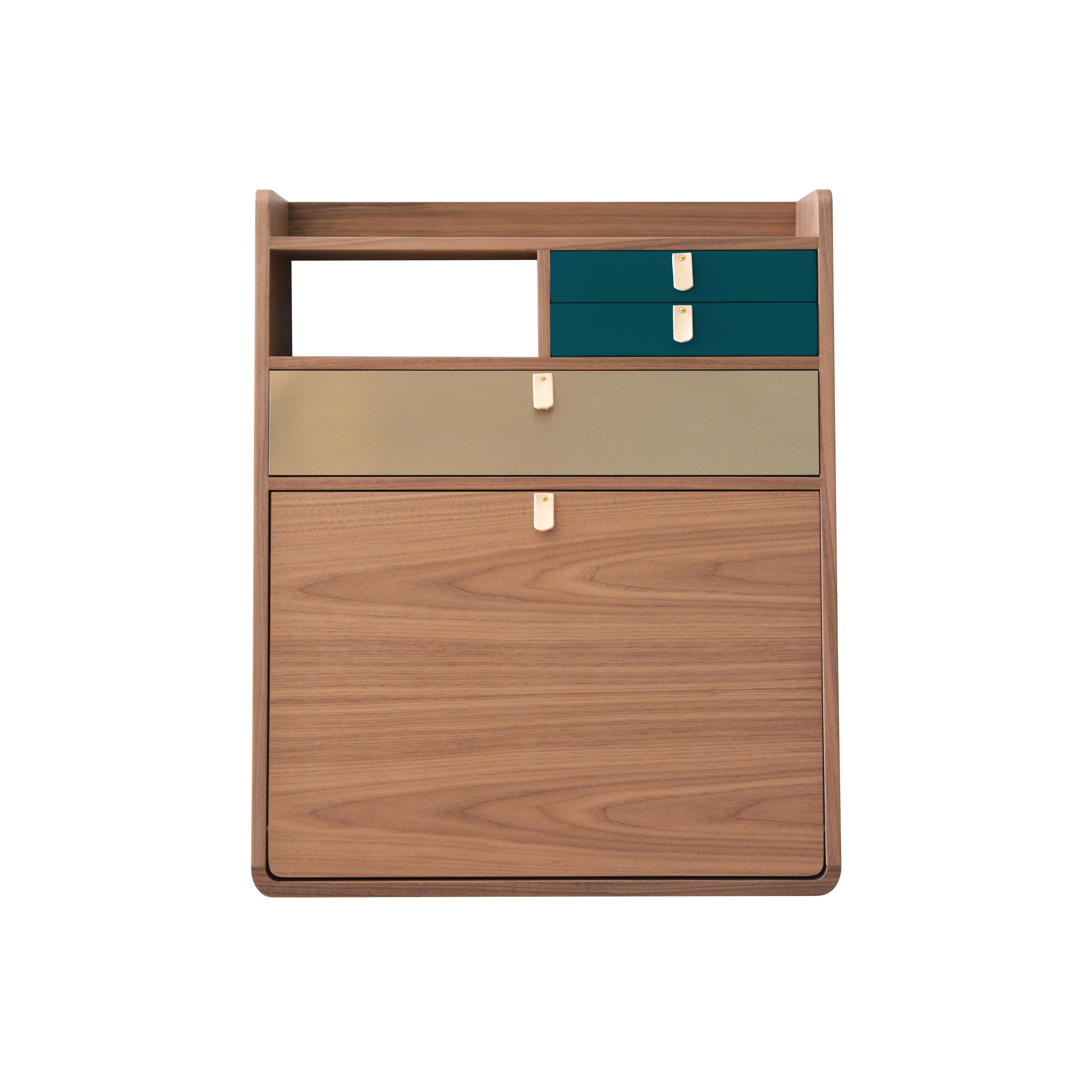 Mostra il prodotto Gaston | Wall secretary desk walnut 60cm del produttore Hartô
