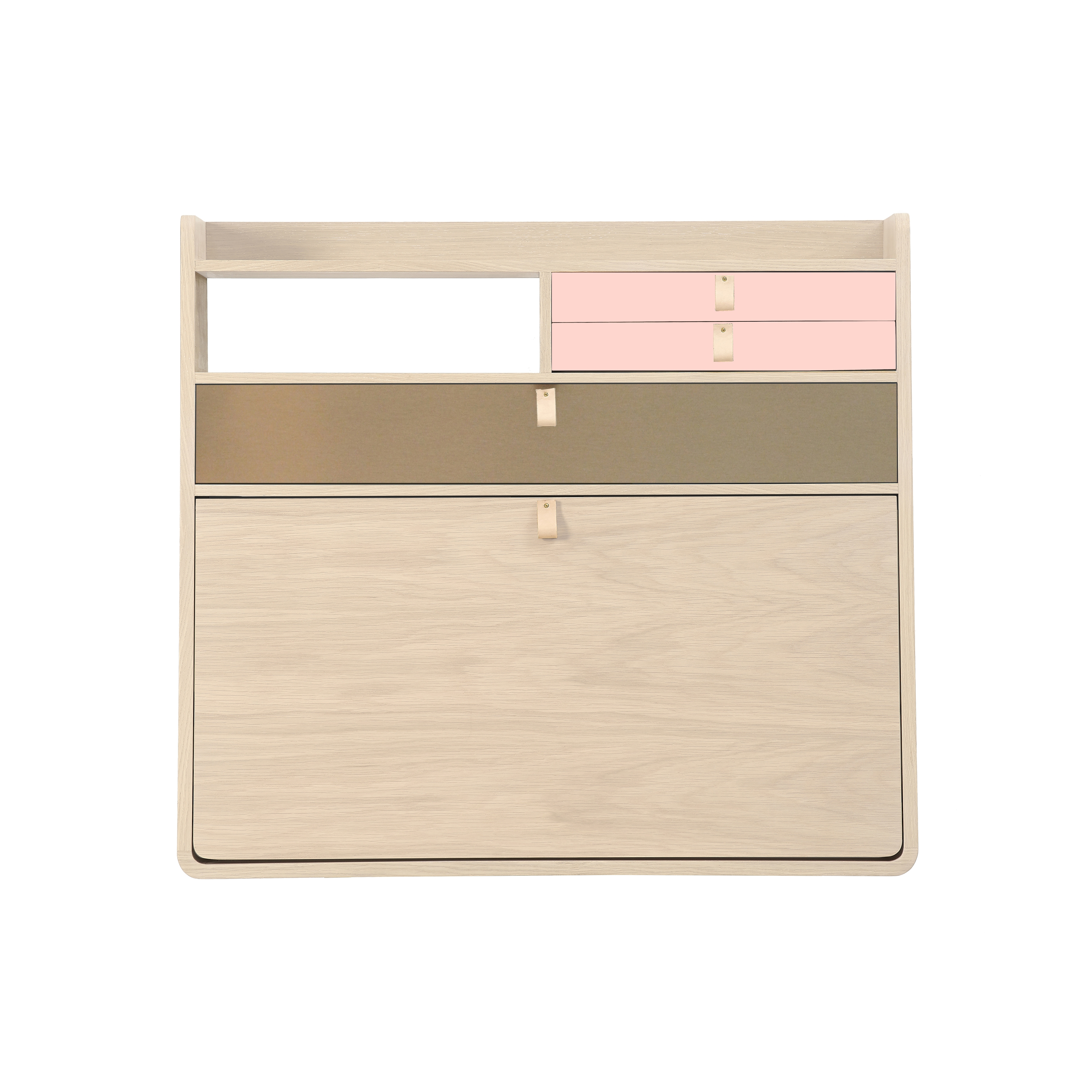 Mostra il prodotto Gaston | Wall secretary desk oak 80cm del produttore Hartô