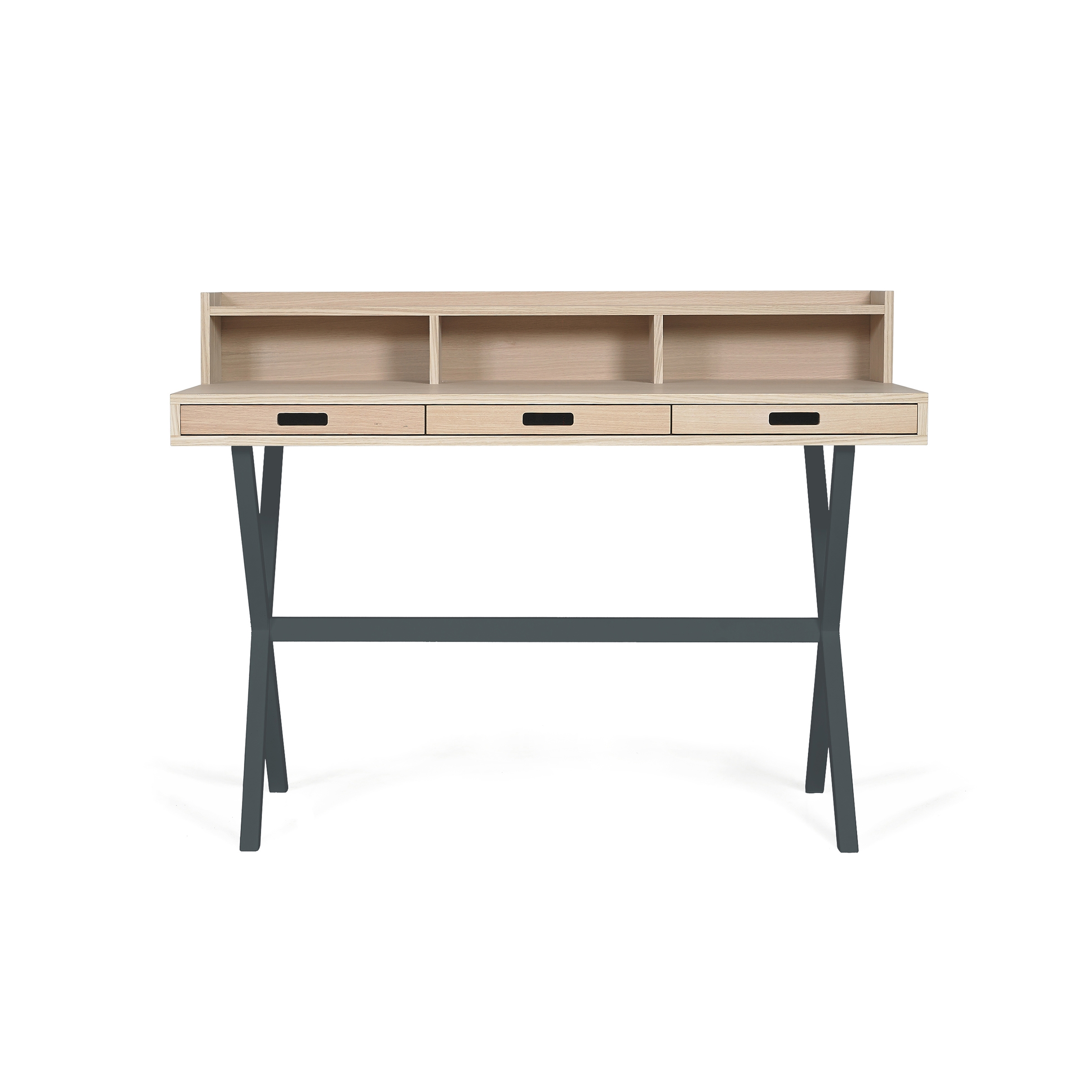 Hyppolite | Secretary desk, slate grey