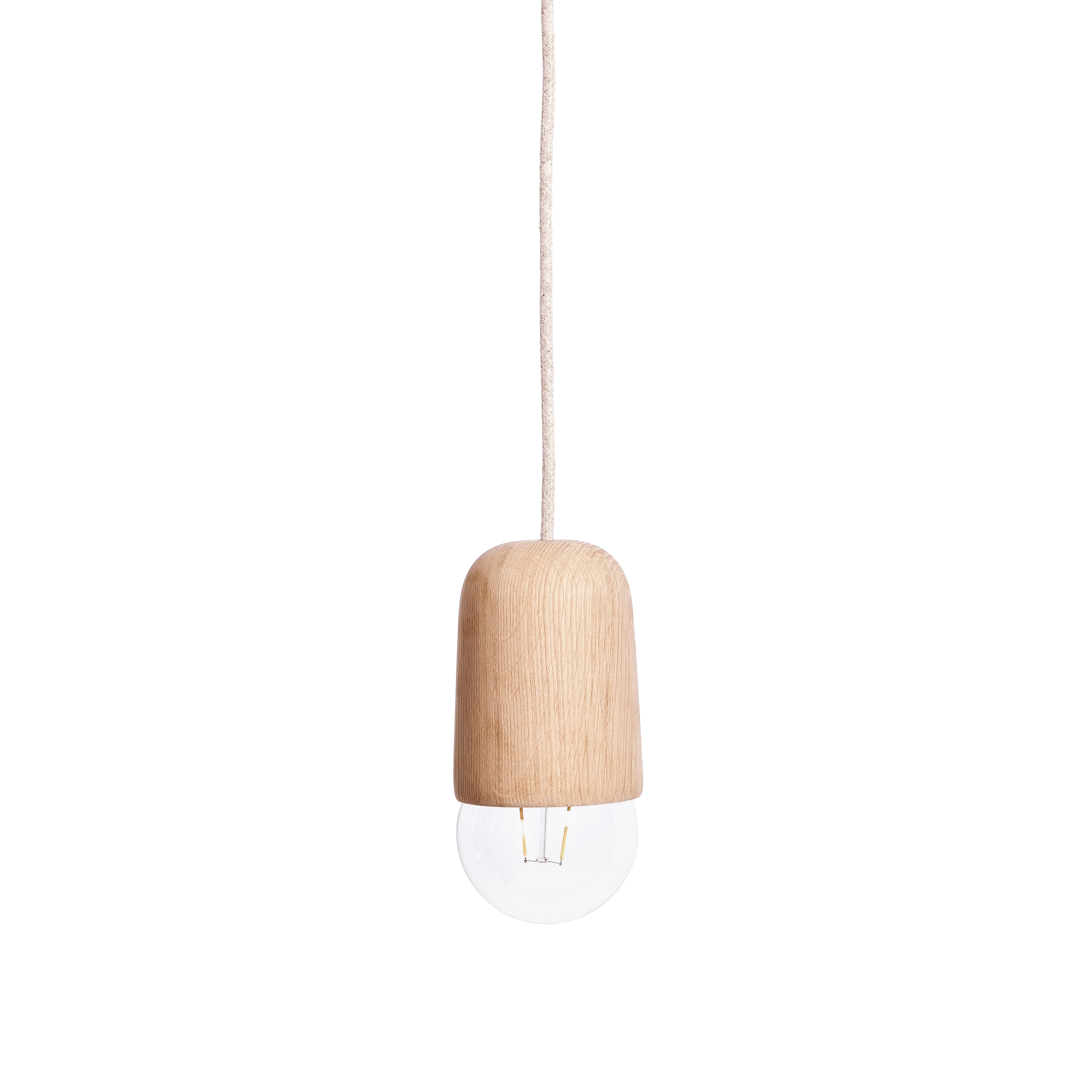 Mostra il prodotto Luce | Pendant light Medium, natural oak del produttore Hartô