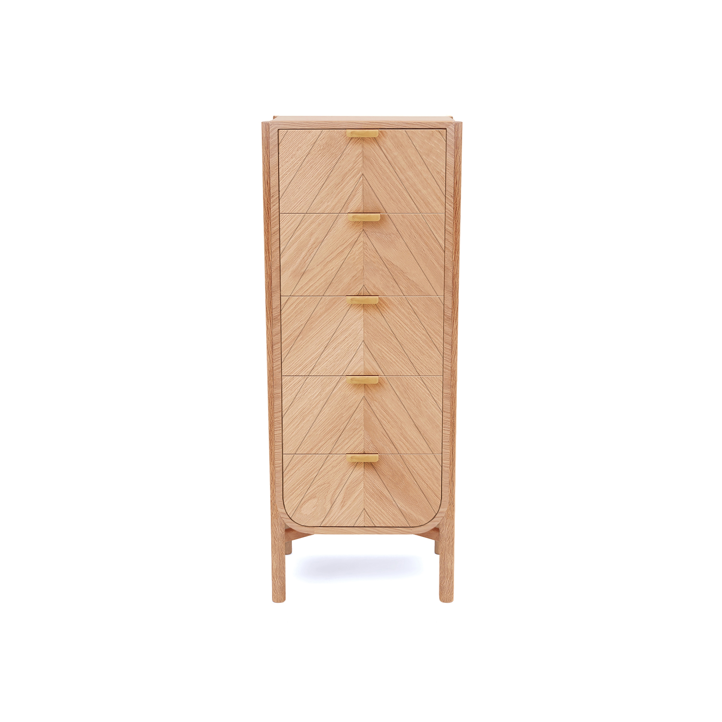 Marius | Tall chest, natural oak