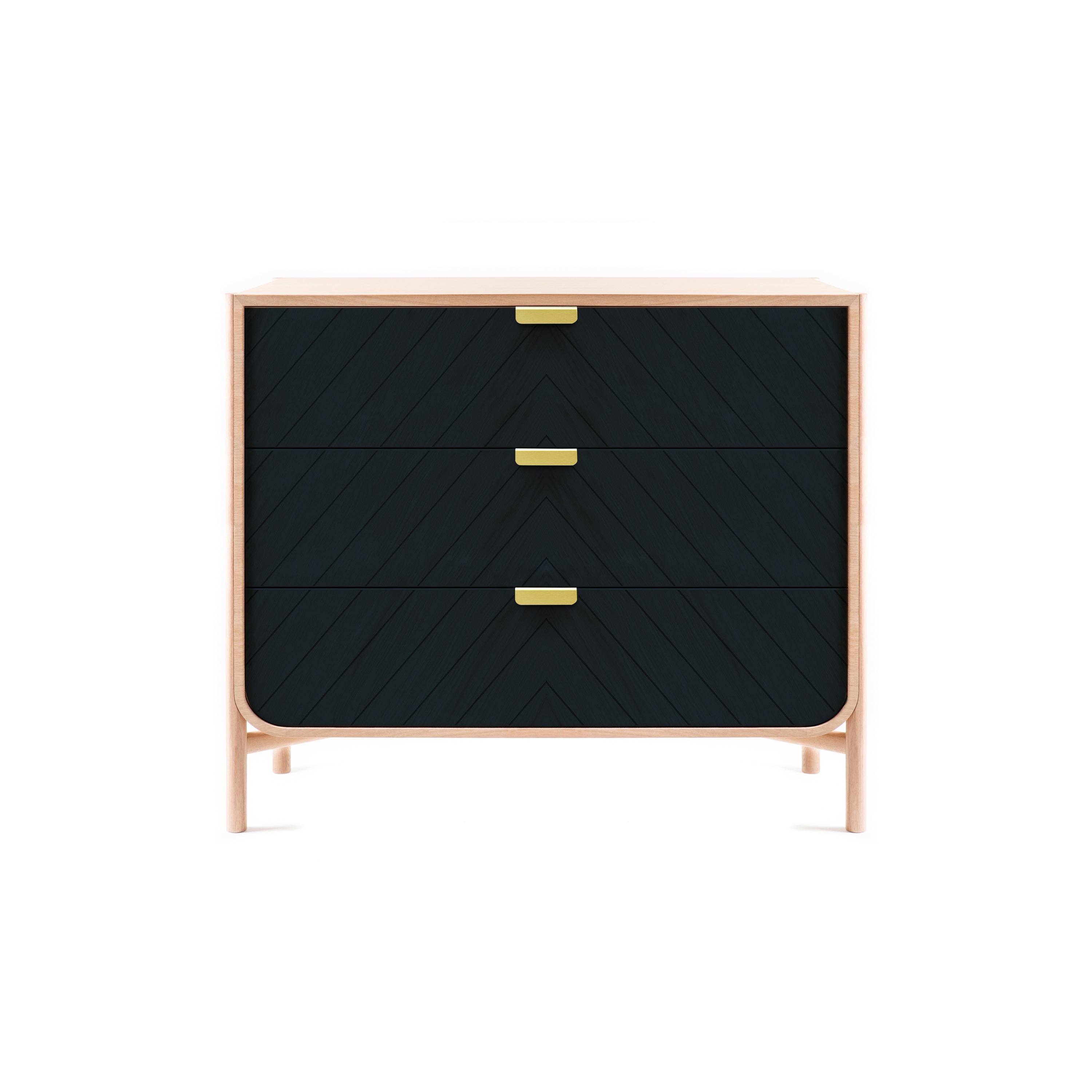 Marius | Chest of drawers, petrol blue