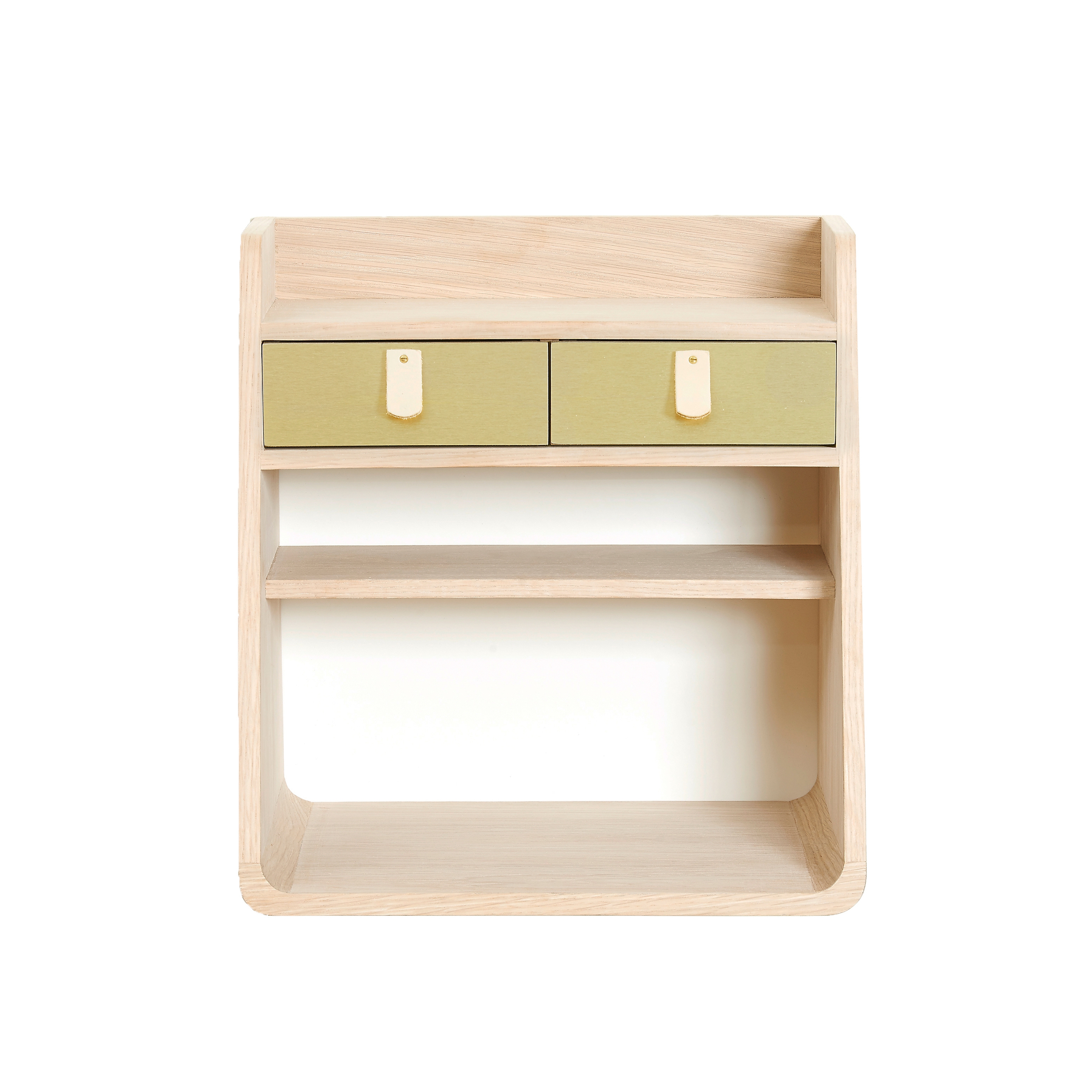 Mostra il prodotto Suzon | Wall mounted storage, brushed brass del produttore Hartô