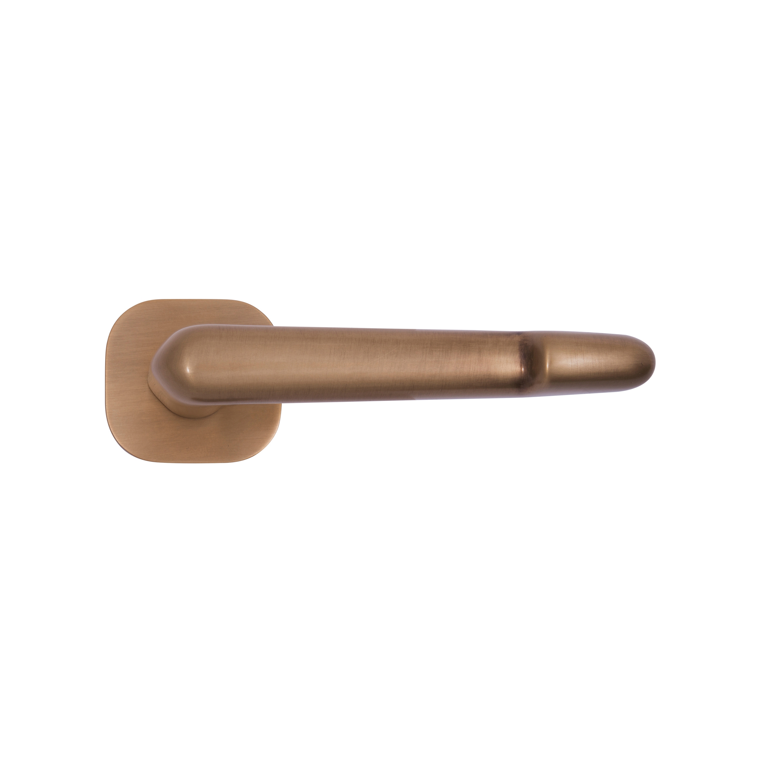 Display product Mazarine lever handle in antique brass from manufacturer Vervloet