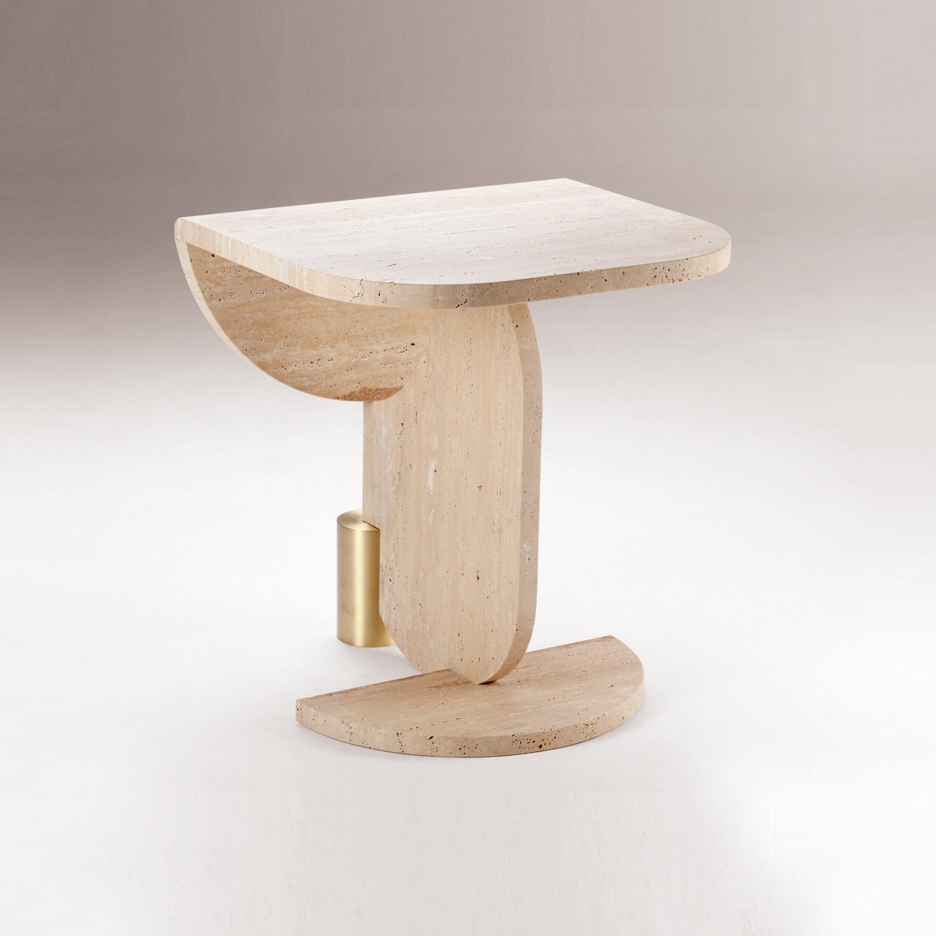 Produkt Playing Games travertine side table des Herstellers Dooq anzeigen