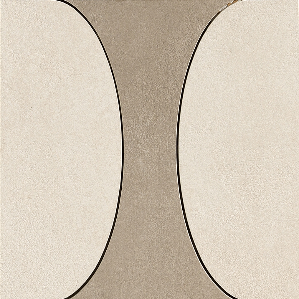 Display product Industrial | Decoro A - Taupe\Ivory from manufacturer FLORIM