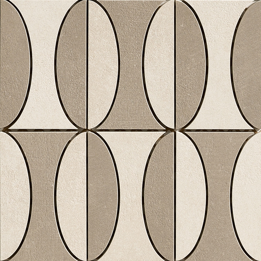 Industrial | Decoro B - Taupe\Ivory
