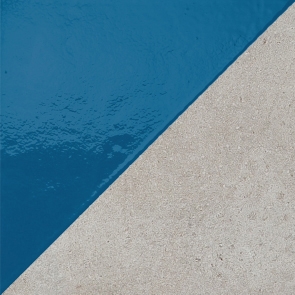Display product Matrice | Trama 3 H5 Azzurro from manufacturer FLORIM