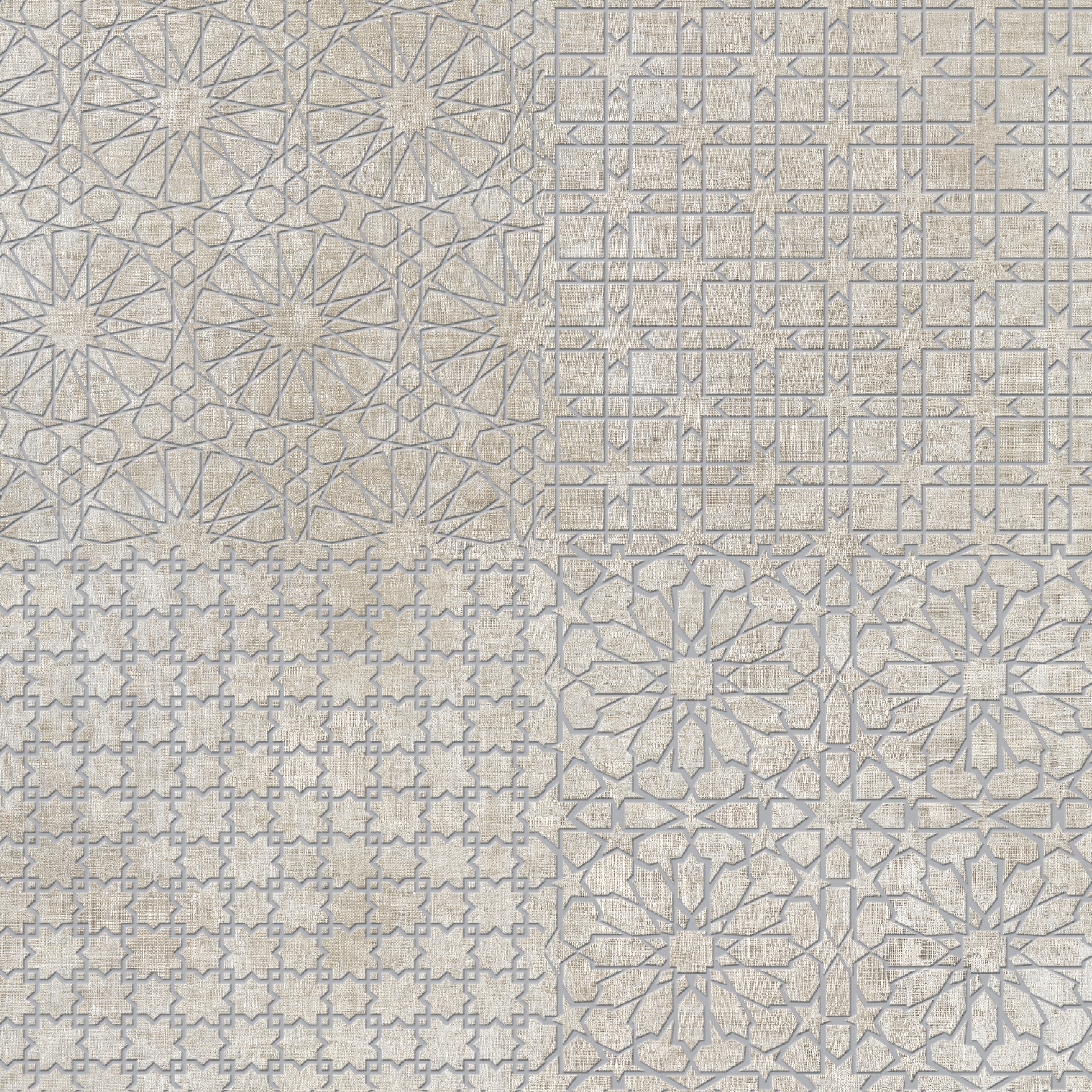 Display product Tesori | Monile Bianco Decoro Argento from manufacturer FLORIM