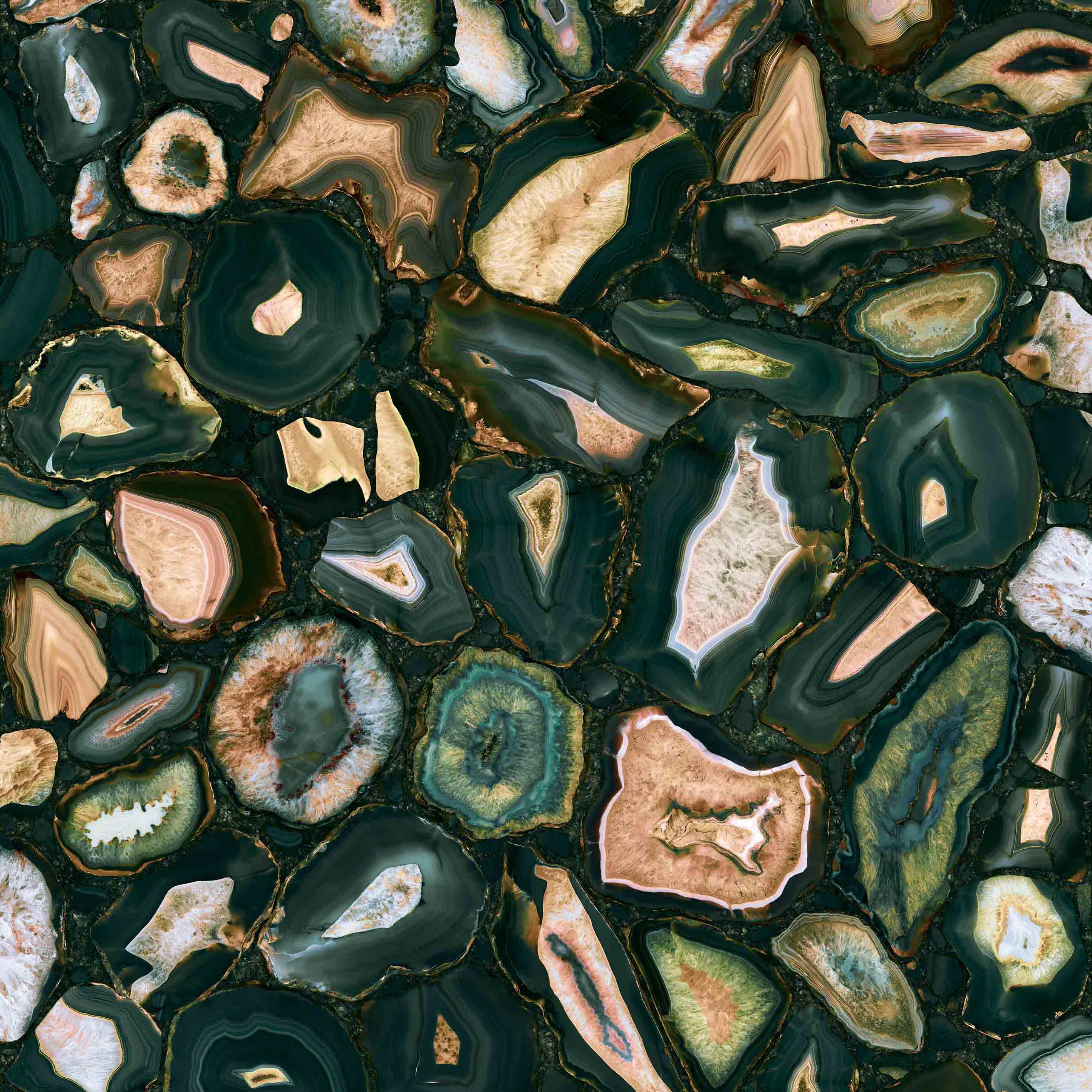 Afficher le produit Mystic Luxe | viridian du fabricant FLORIM