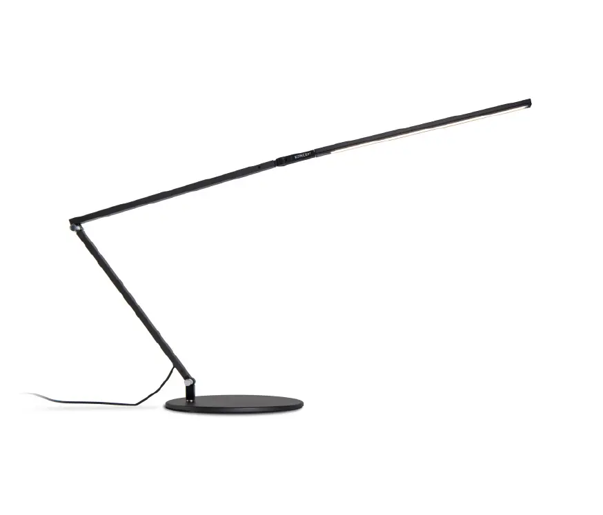 Koncept - Z-Bar Slim LED Desk Lamp - Metallic Black
