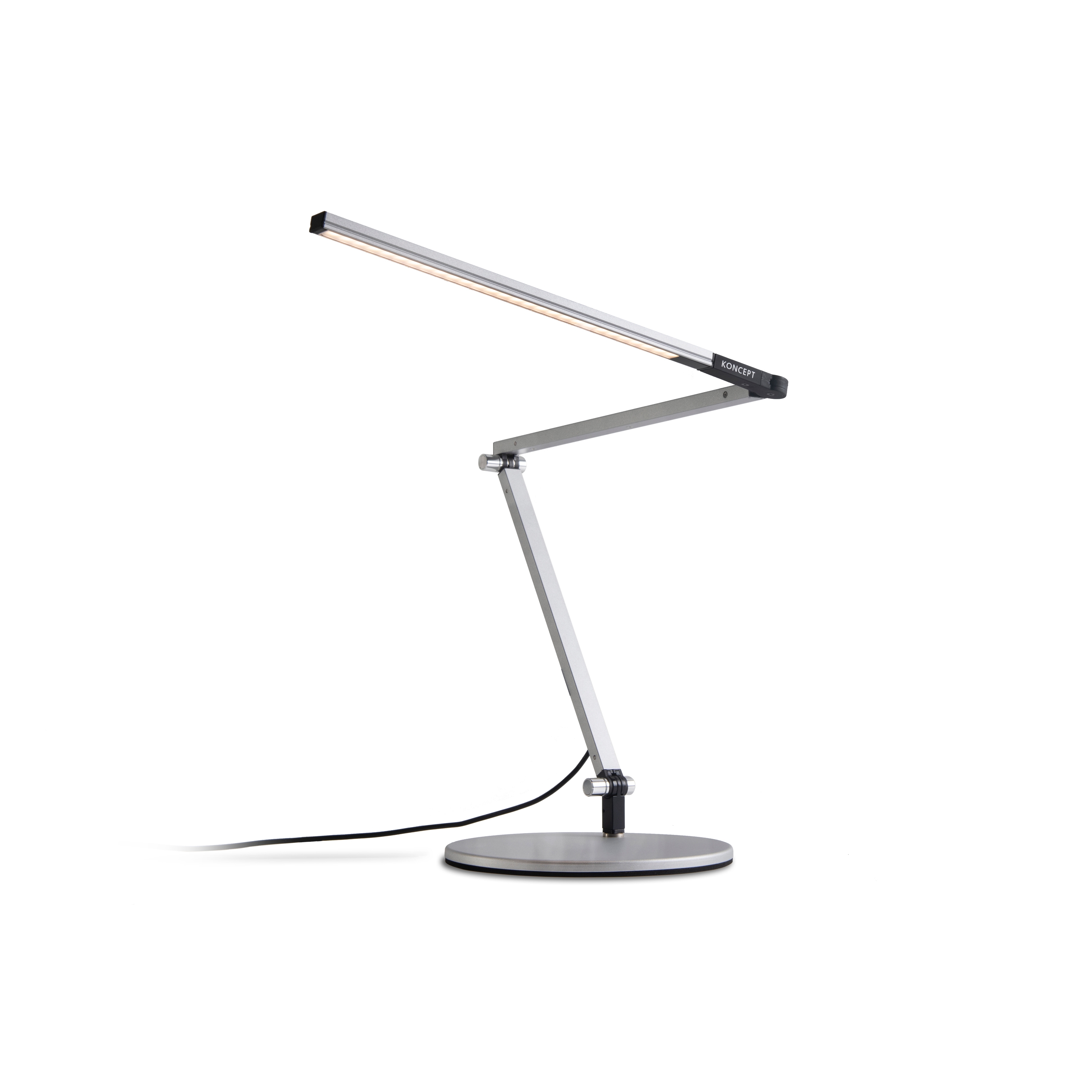 Z-Bar Mini LED Desk Lamp - Silver