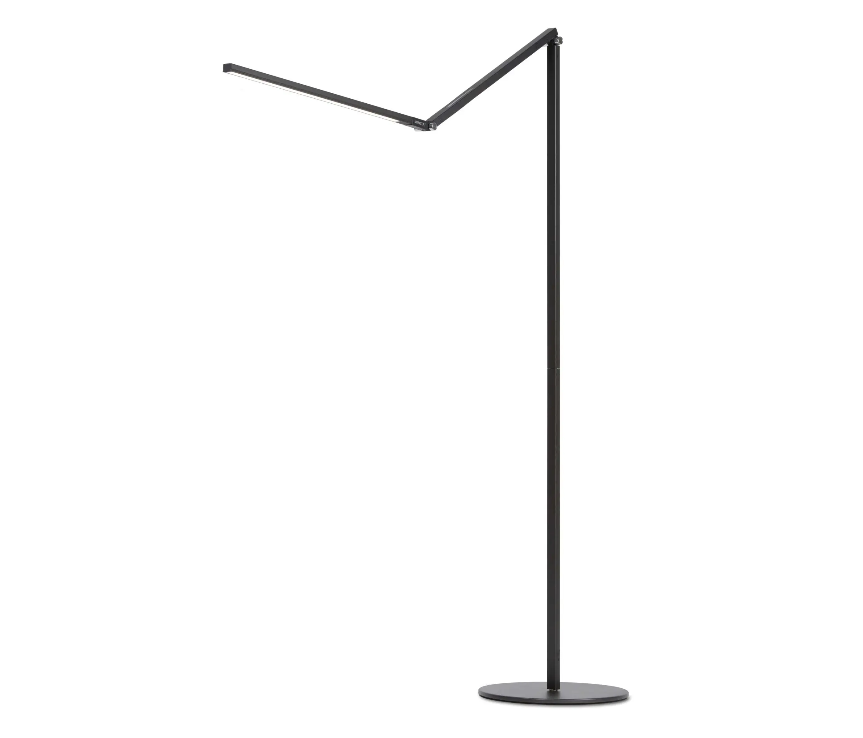 Koncept - Z-Bar LED Floor Lamp - Metallic Black