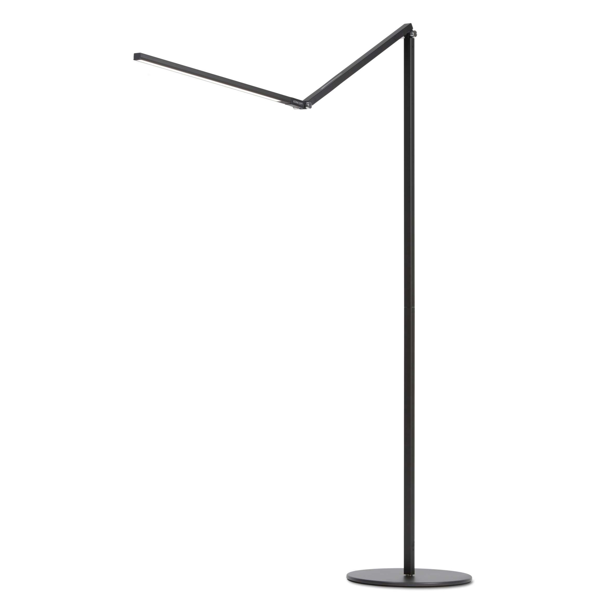Z-Bar LED Floor Lamp - Metallic Black
