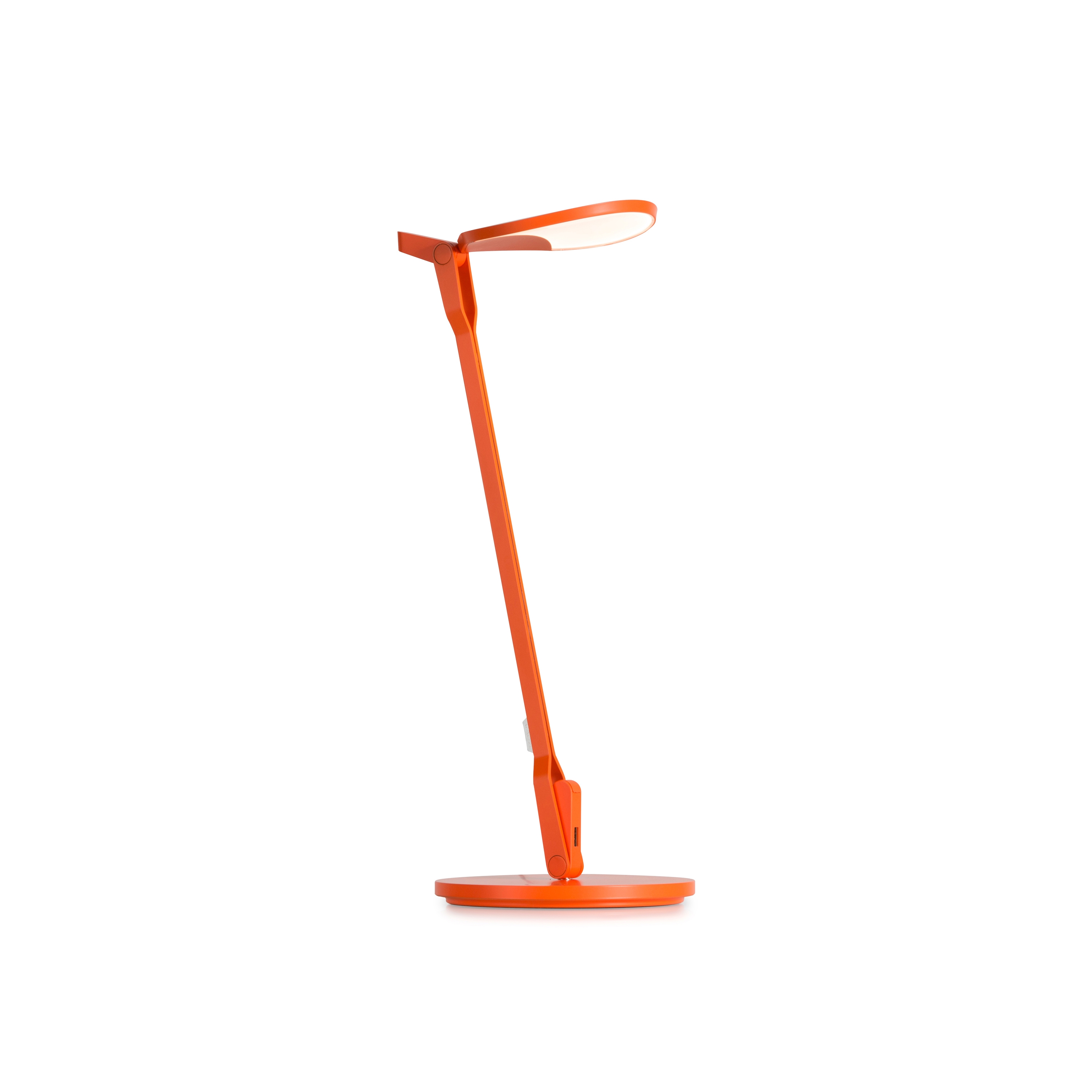 Splitty LED Desk Lamp, Matte Orange