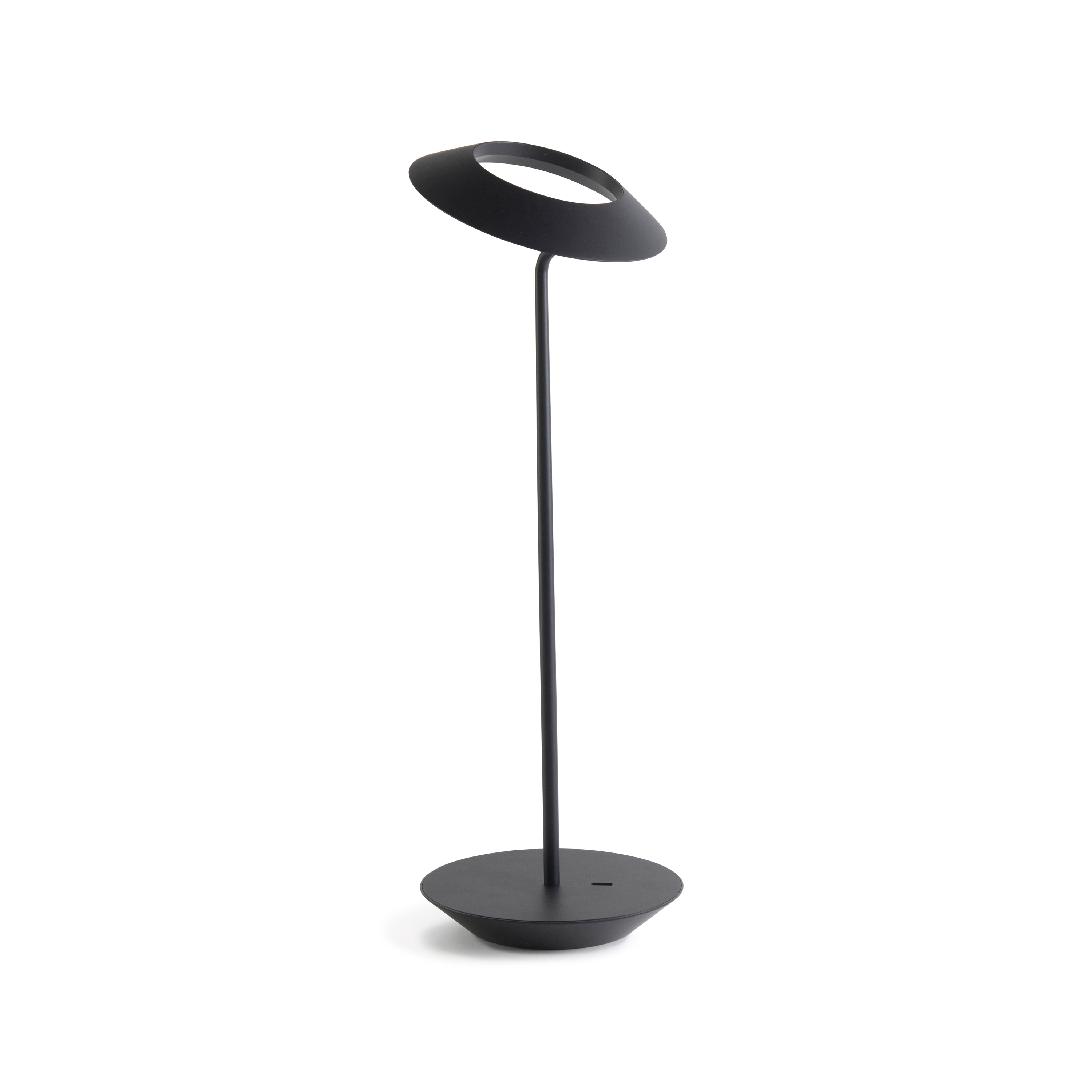 Display product Royyo Desk Lamp, Matte Black body, Matte Black base plate from manufacturer Koncept