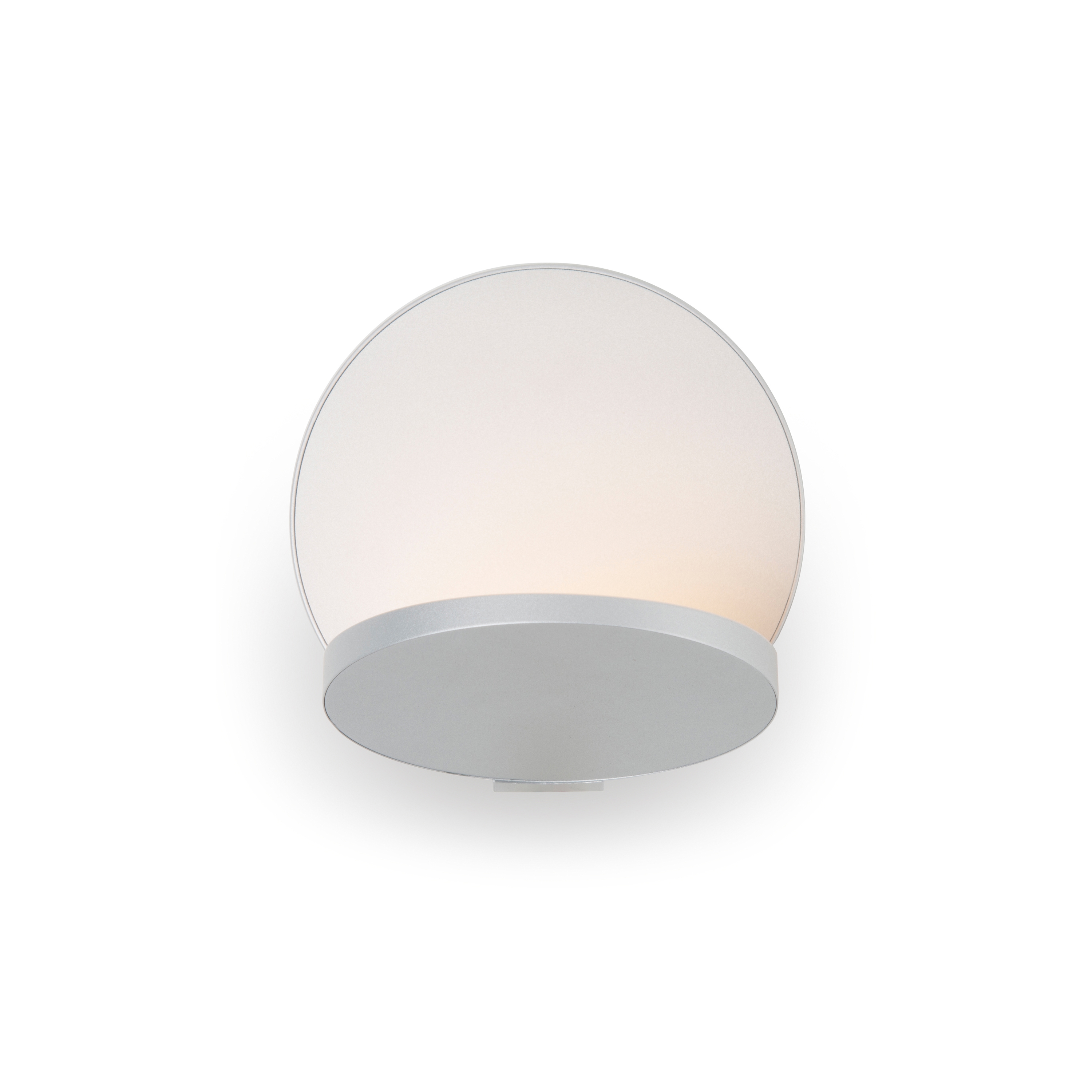 Display product Gravy LED Wall Sconce - Silver from manufacturer Koncept