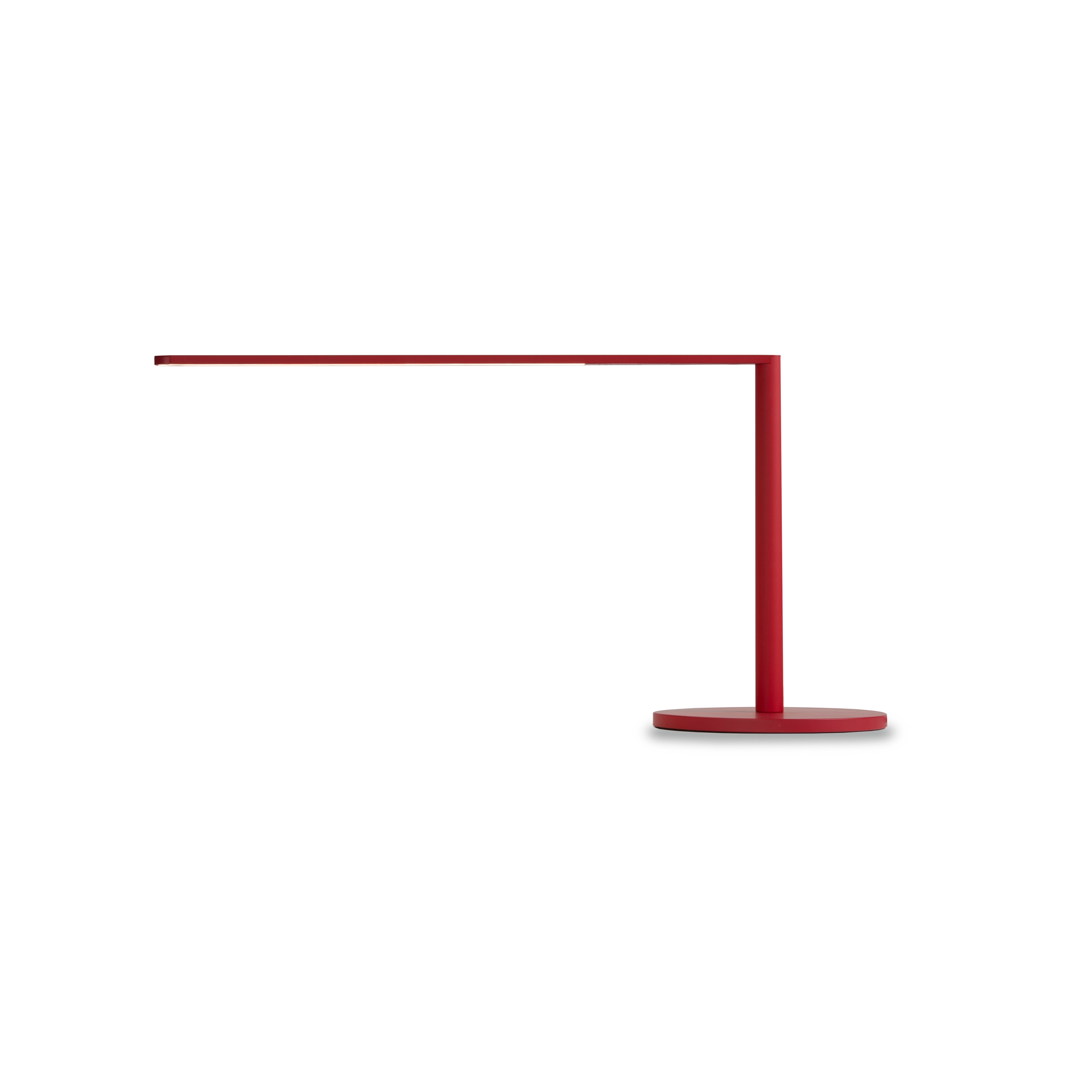 Lady7 LED Desk Lamp - Matte Red