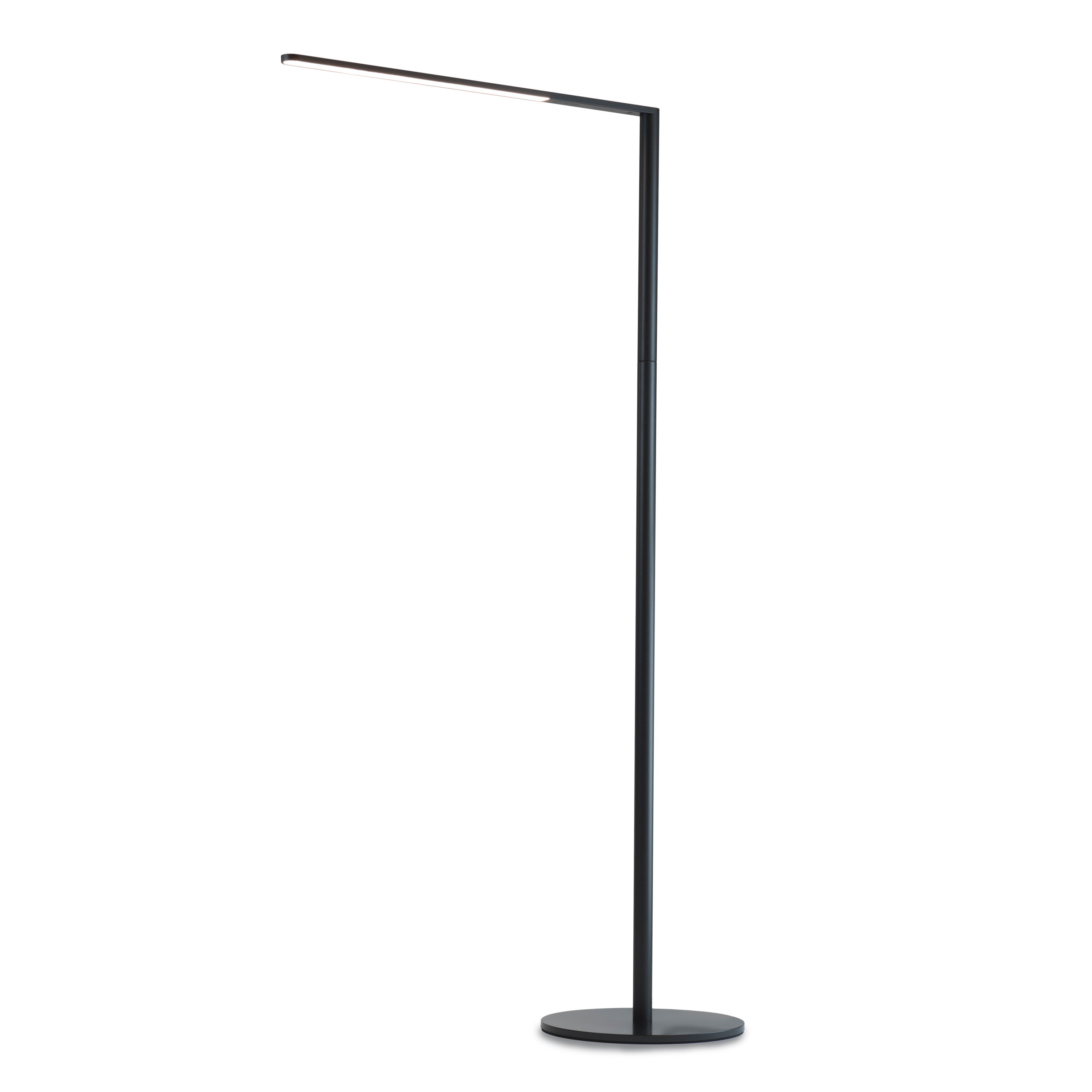 Lady7 LED Floor Lamp - Metallic Black
