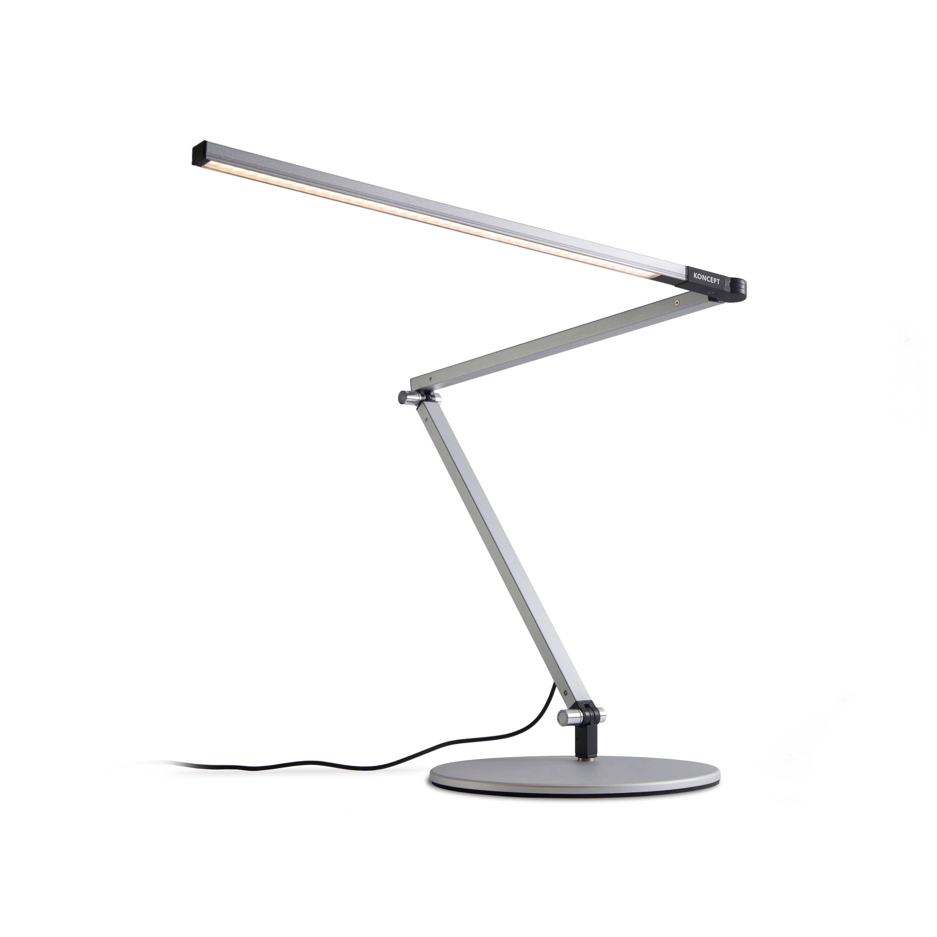 Z-Bar LED Desk Lamp - Silver