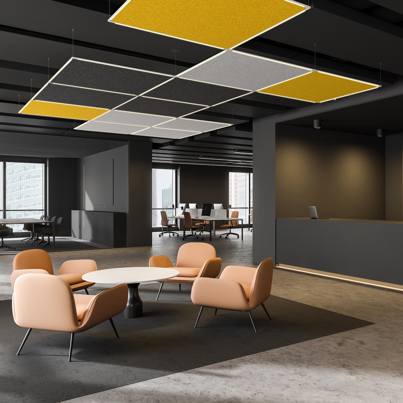 Display product Acoustic Panels, Horizontal from manufacturer Koncept