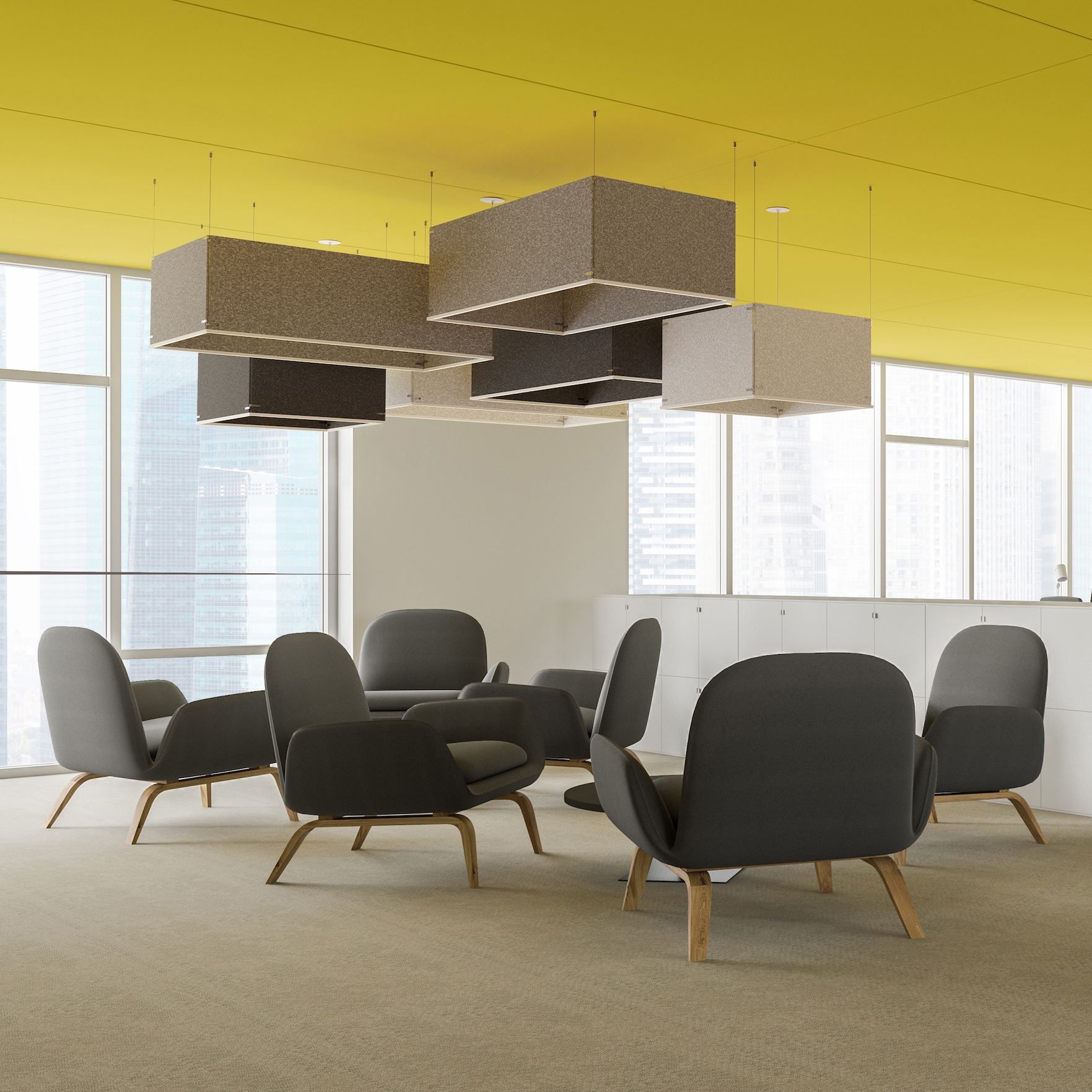 Produkt Acoustic Panels, Vertical des Herstellers Koncept anzeigen