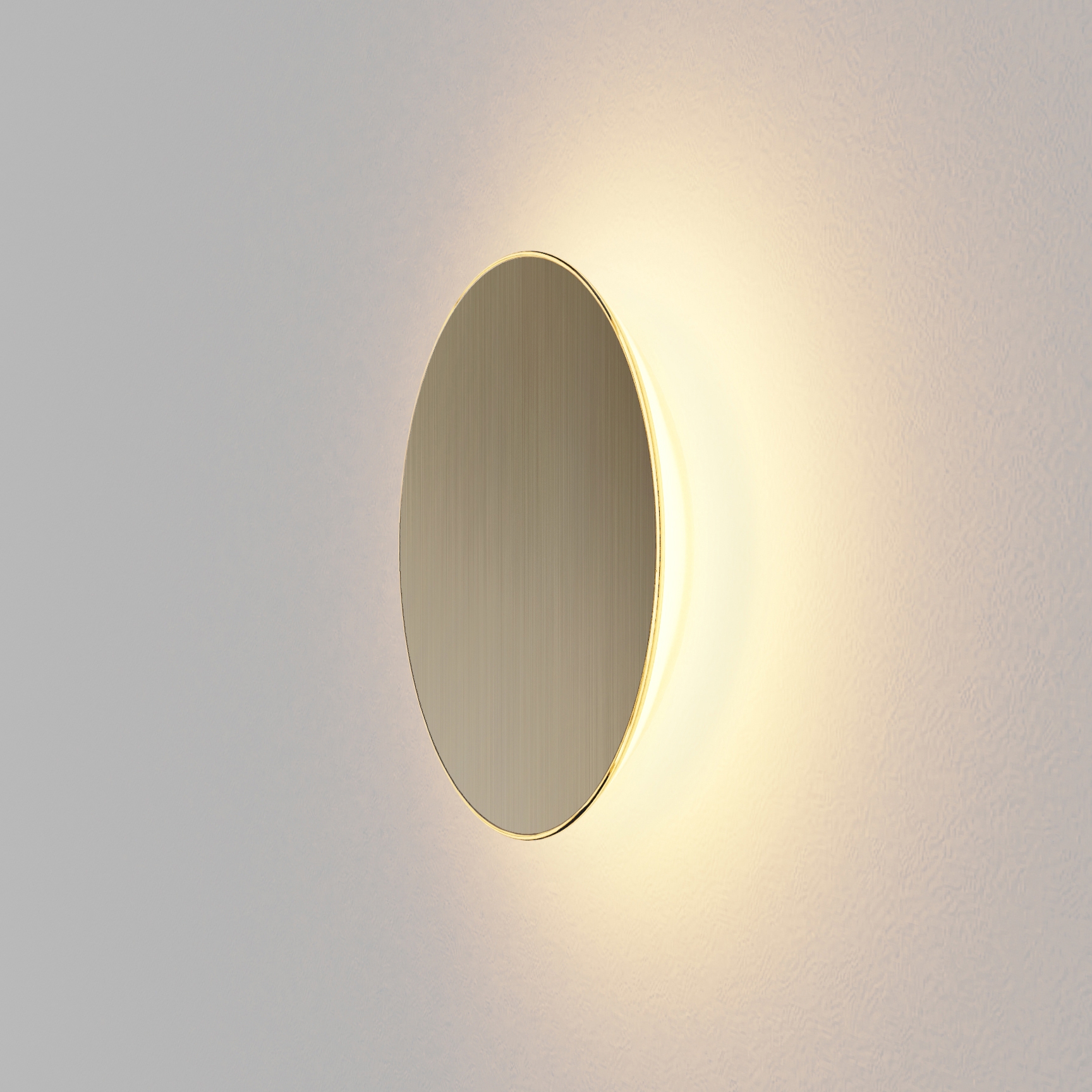 Ramen Wall Sconce, 9", Brushed Nickel