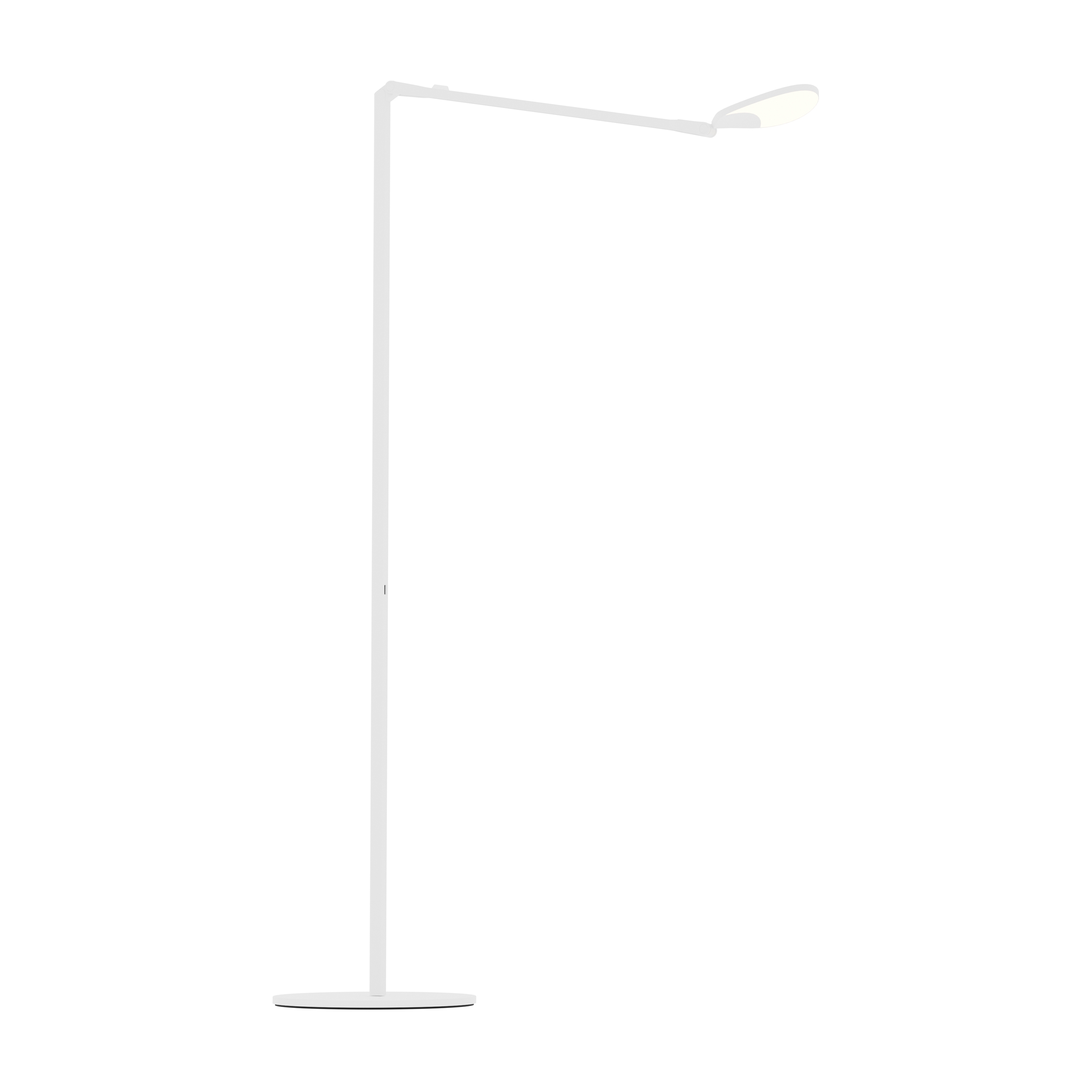 Splitty Floor Lamp, Matte White
