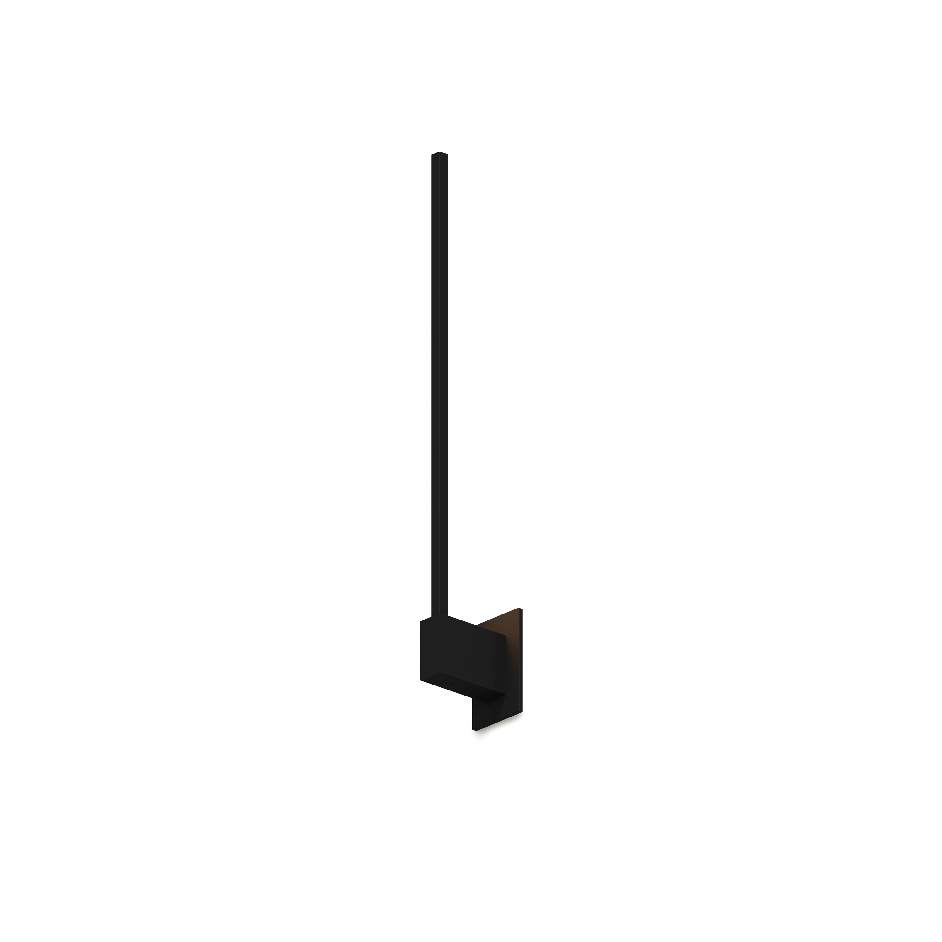 Display product Z-Bar Wall Sconce, 24" End Mount, Matte Black from manufacturer Koncept