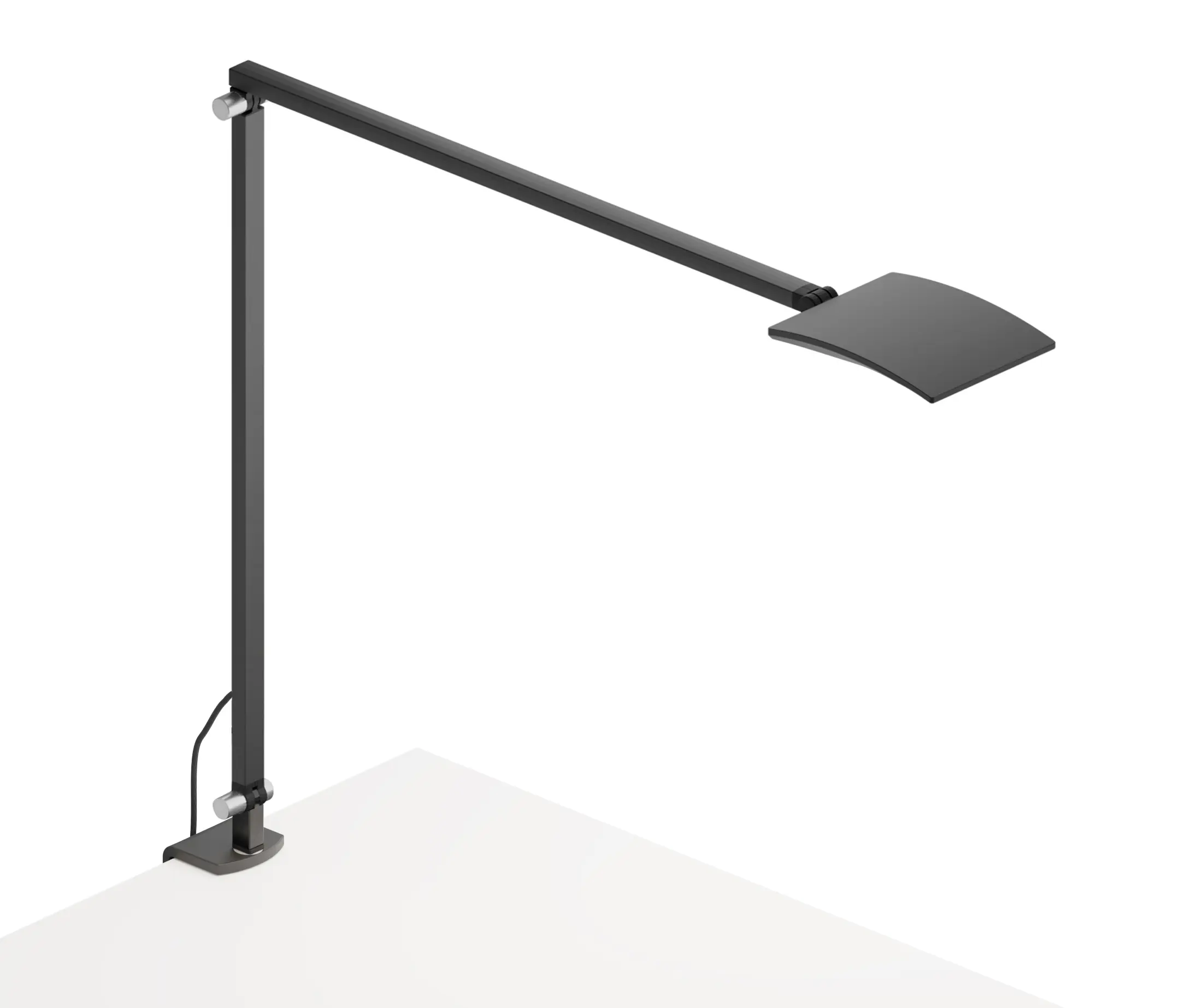 Koncept - Mosso Pro Desk Lamp with desk clamp, Metallic Black