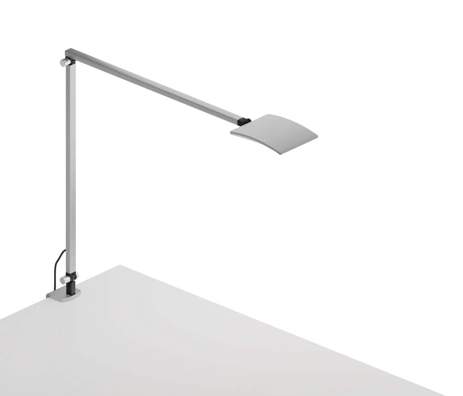 Koncept - Mosso Pro Desk Lamp with desk clamp, Silver
