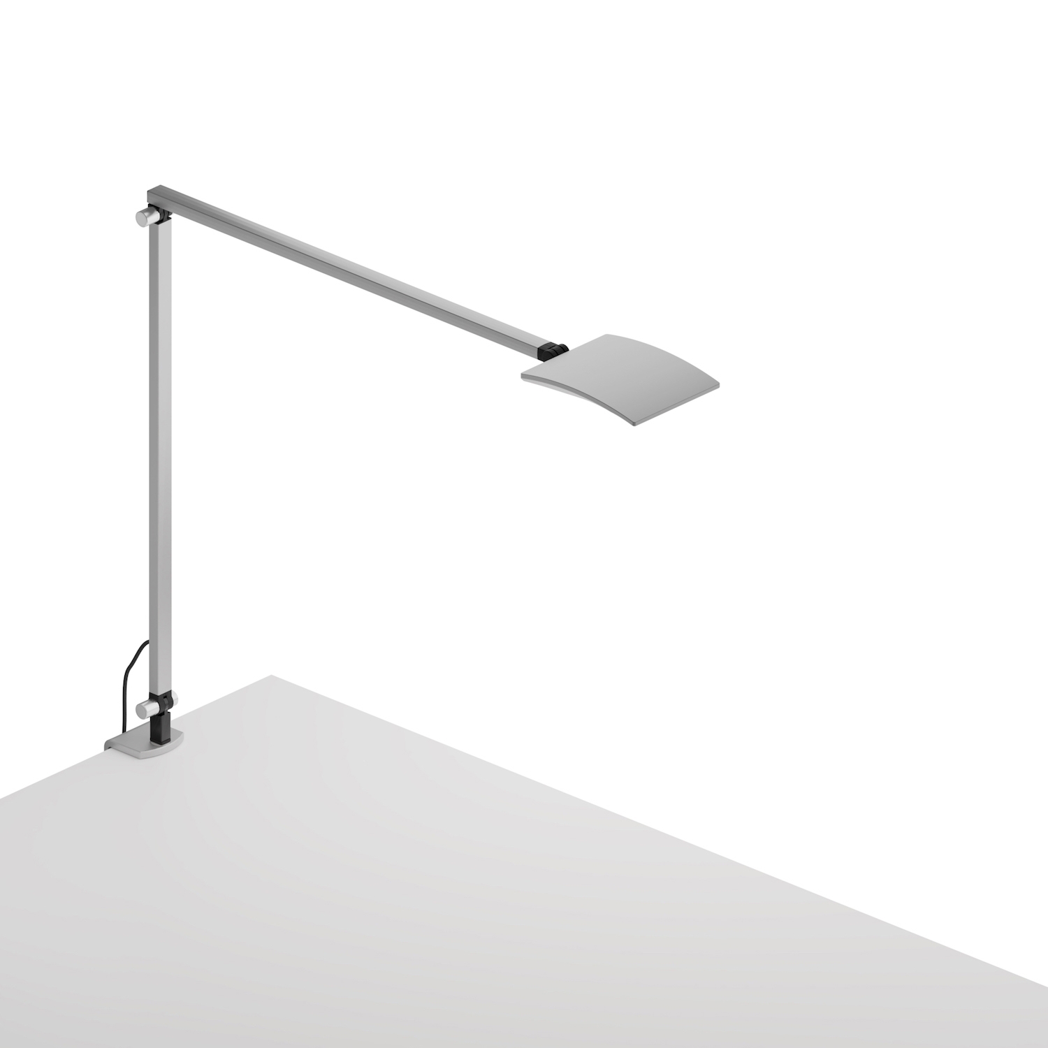 Mosso Pro Desk Lamp with desk clamp, Silver