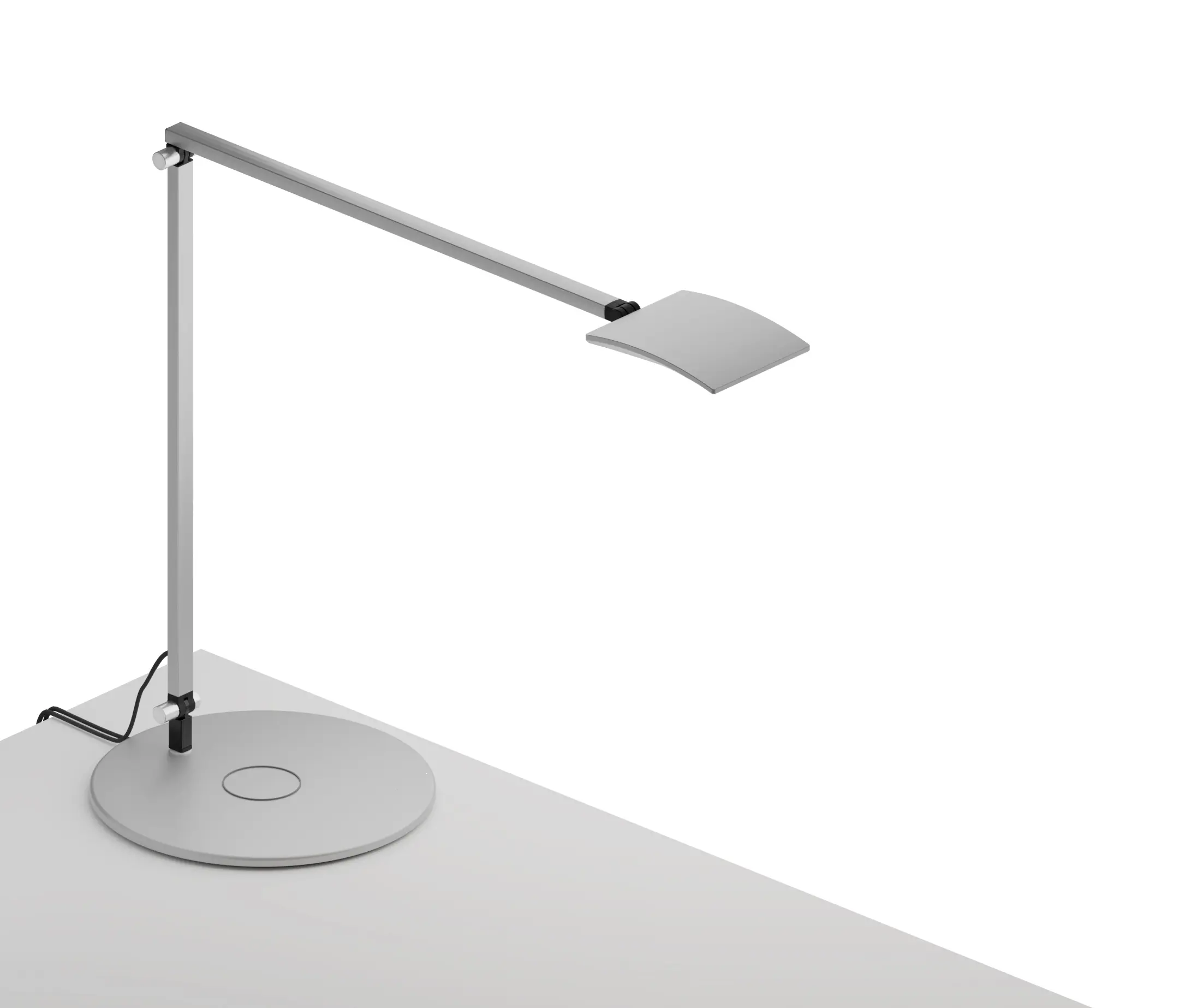 Koncept - Mosso Pro Desk Lamp with wireless charging Qi base, Silver