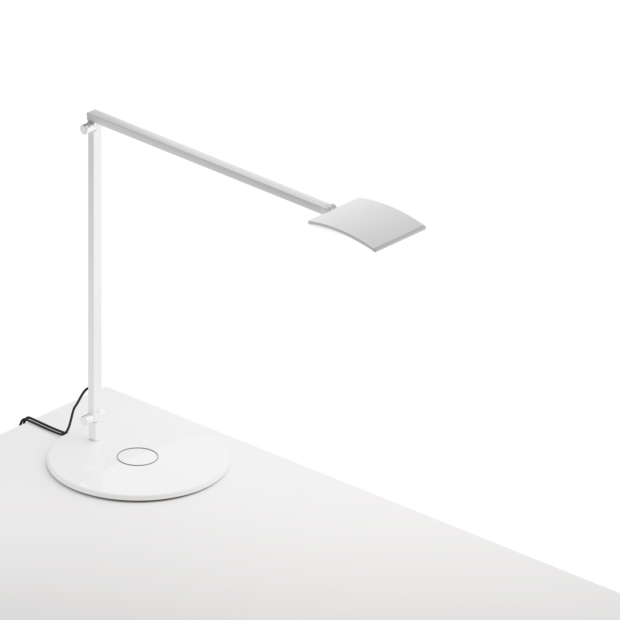 Mosso Pro Desk Lamp with wireless charging Qi base, White