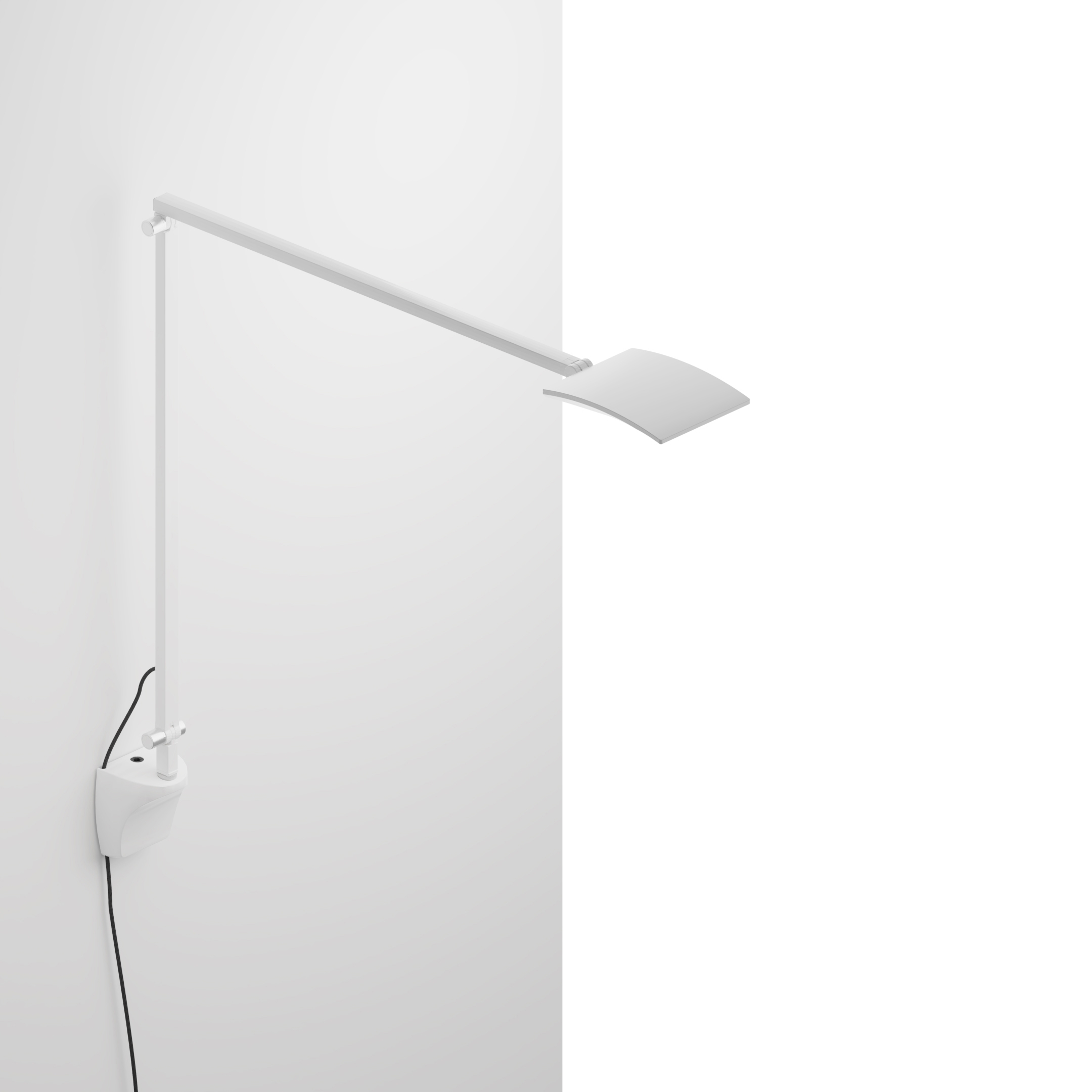 Mosso Pro Desk Lamp with wall mount, White