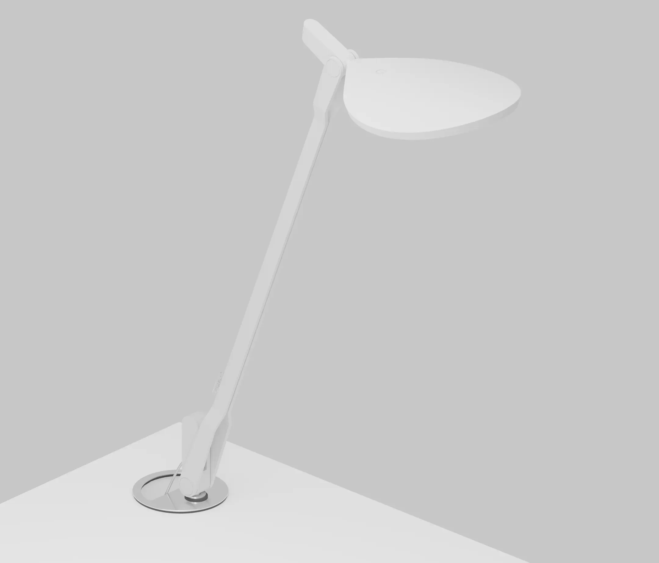 Koncept - Splitty Desk Lamp with grommet mount, Matte White