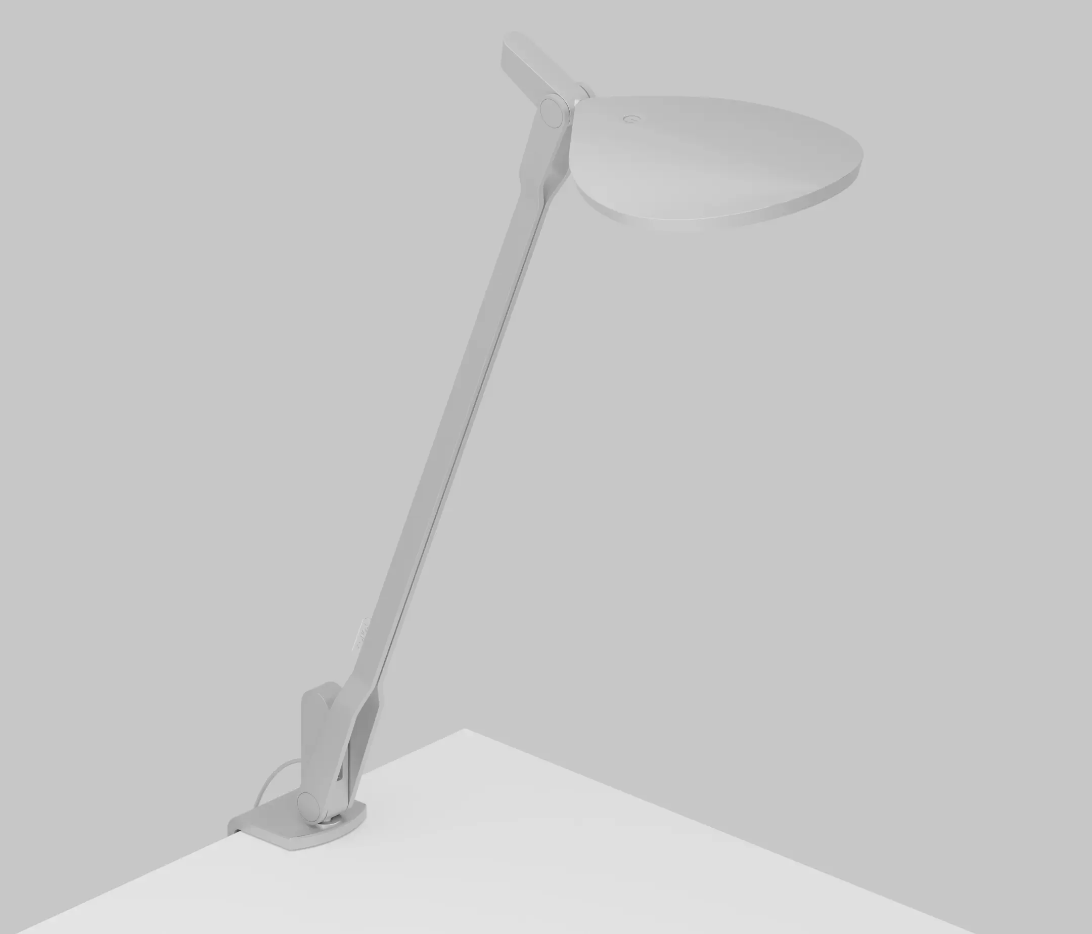 Koncept - Splitty Pro Desk Lamp with one-piece desk clamp, Silver