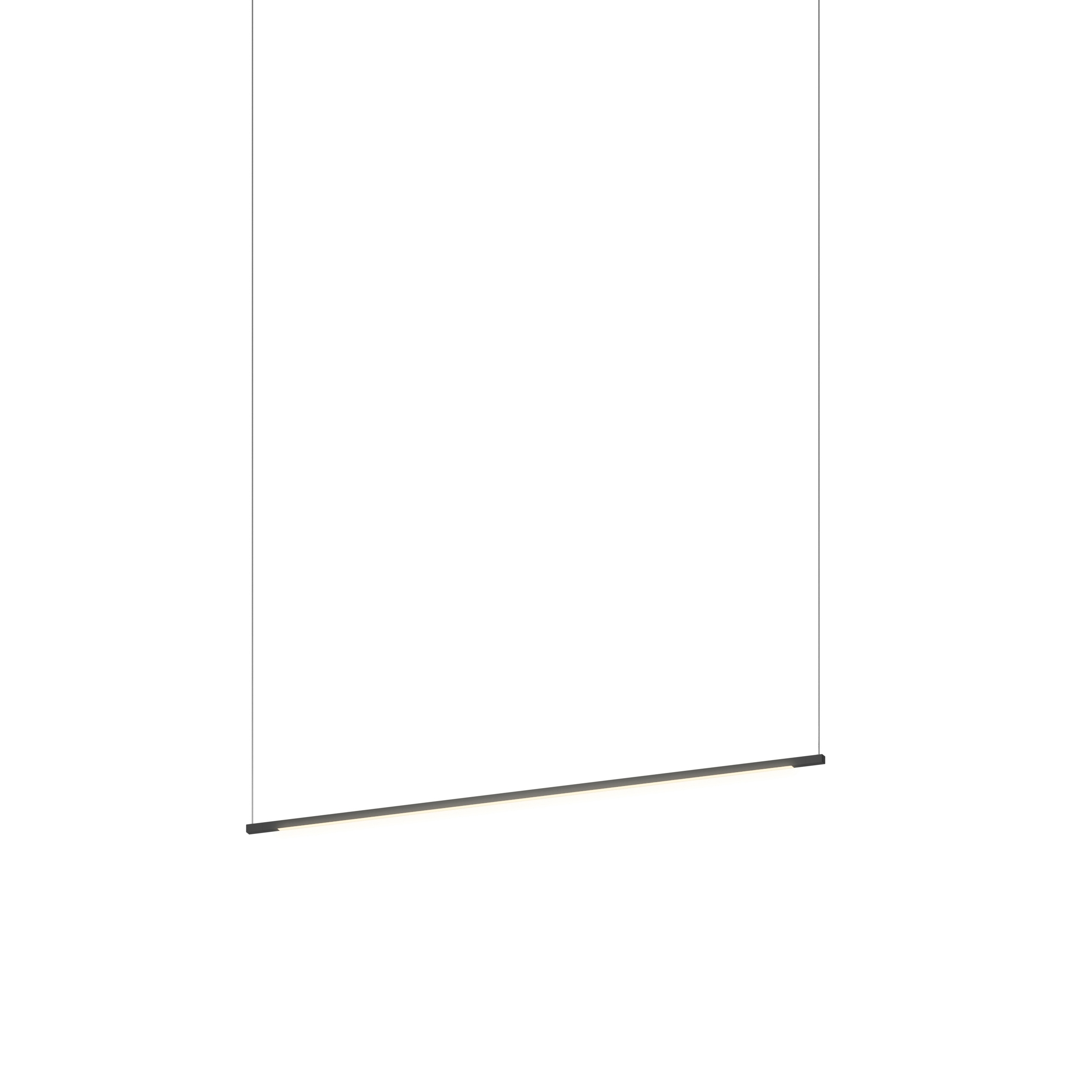 Z-Bar Pendant Linear, Matte Black (36" light bar)