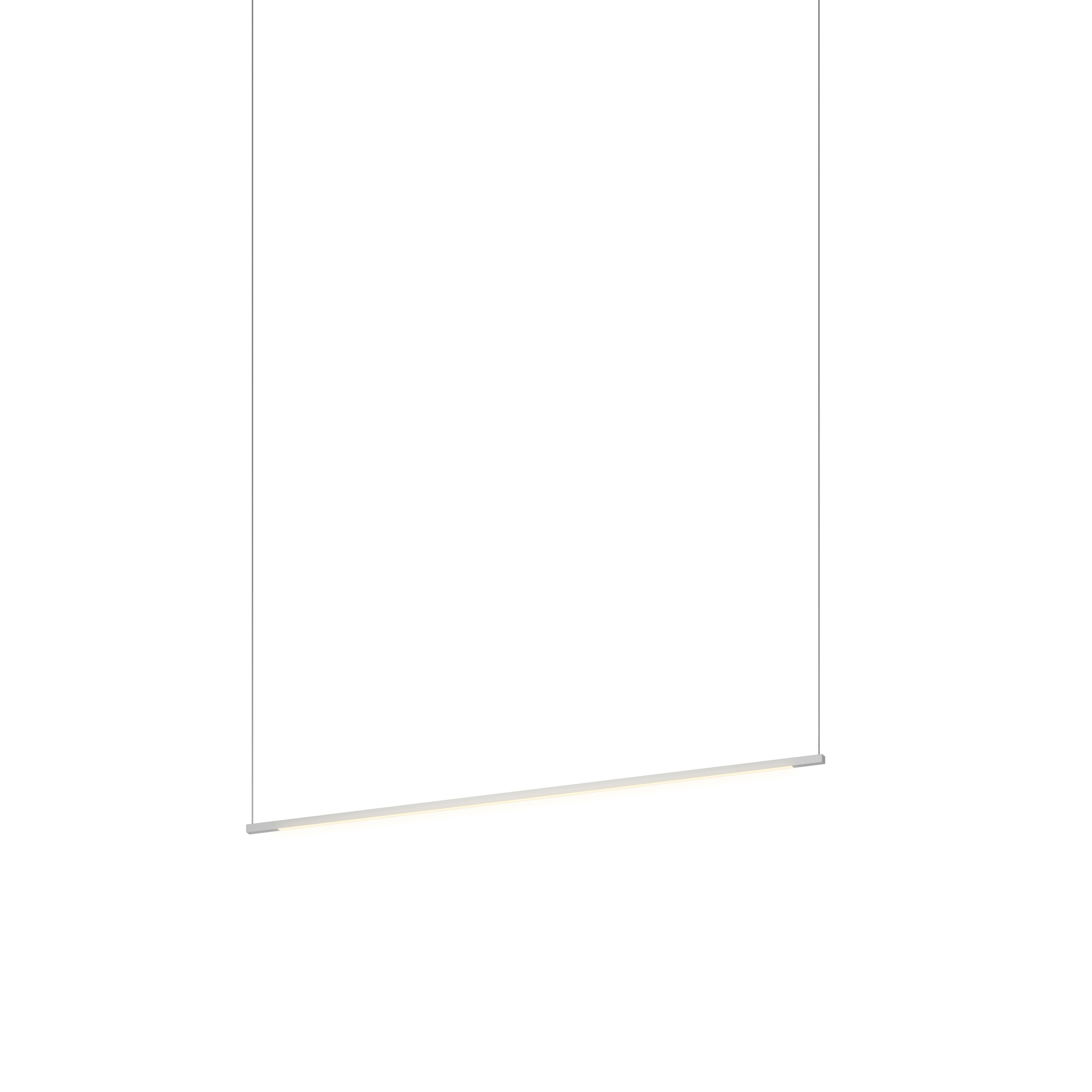Z-Bar Pendant Linear, Silver (36" light bar)