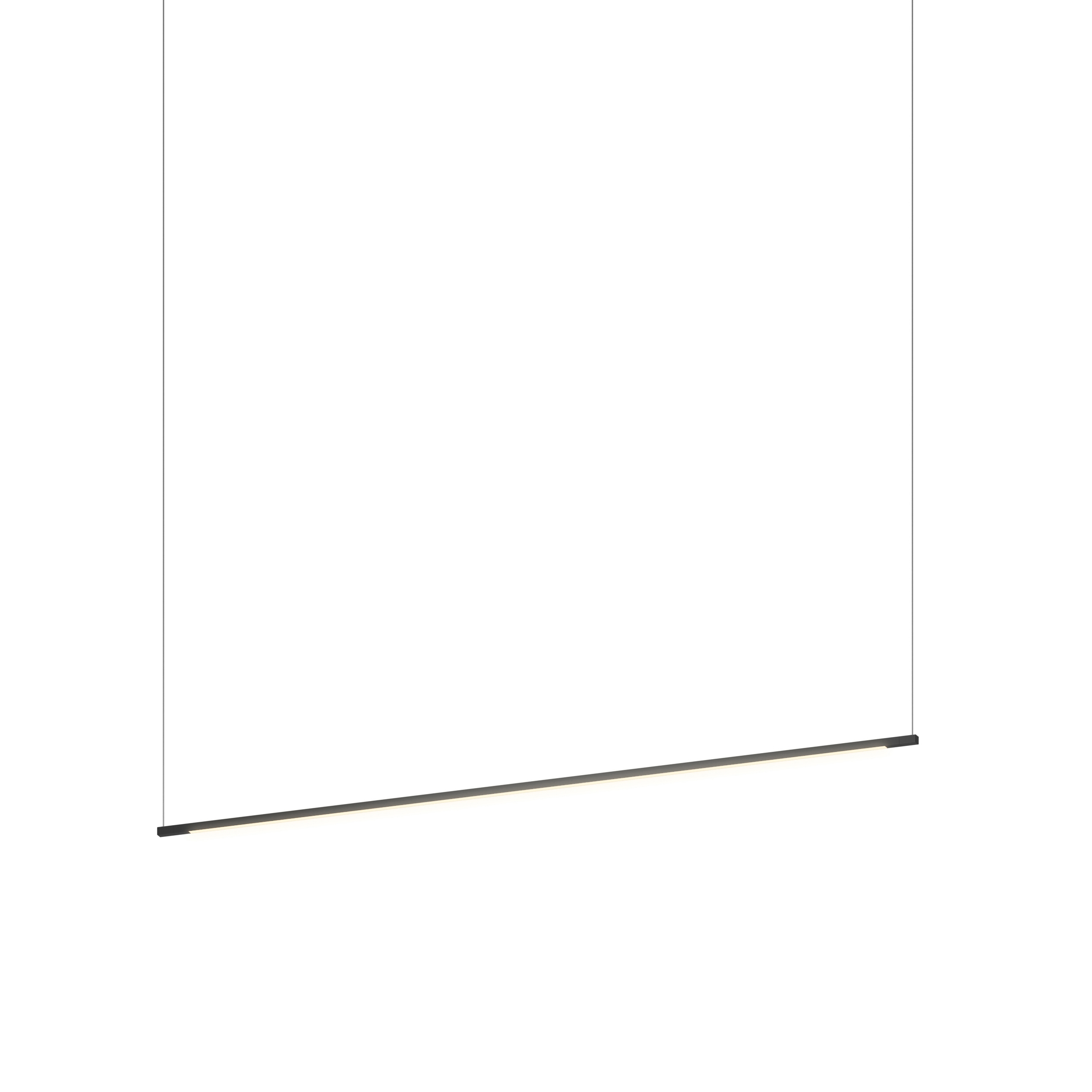 Z-Bar Pendant Linear, Matte Black (48" light bar)