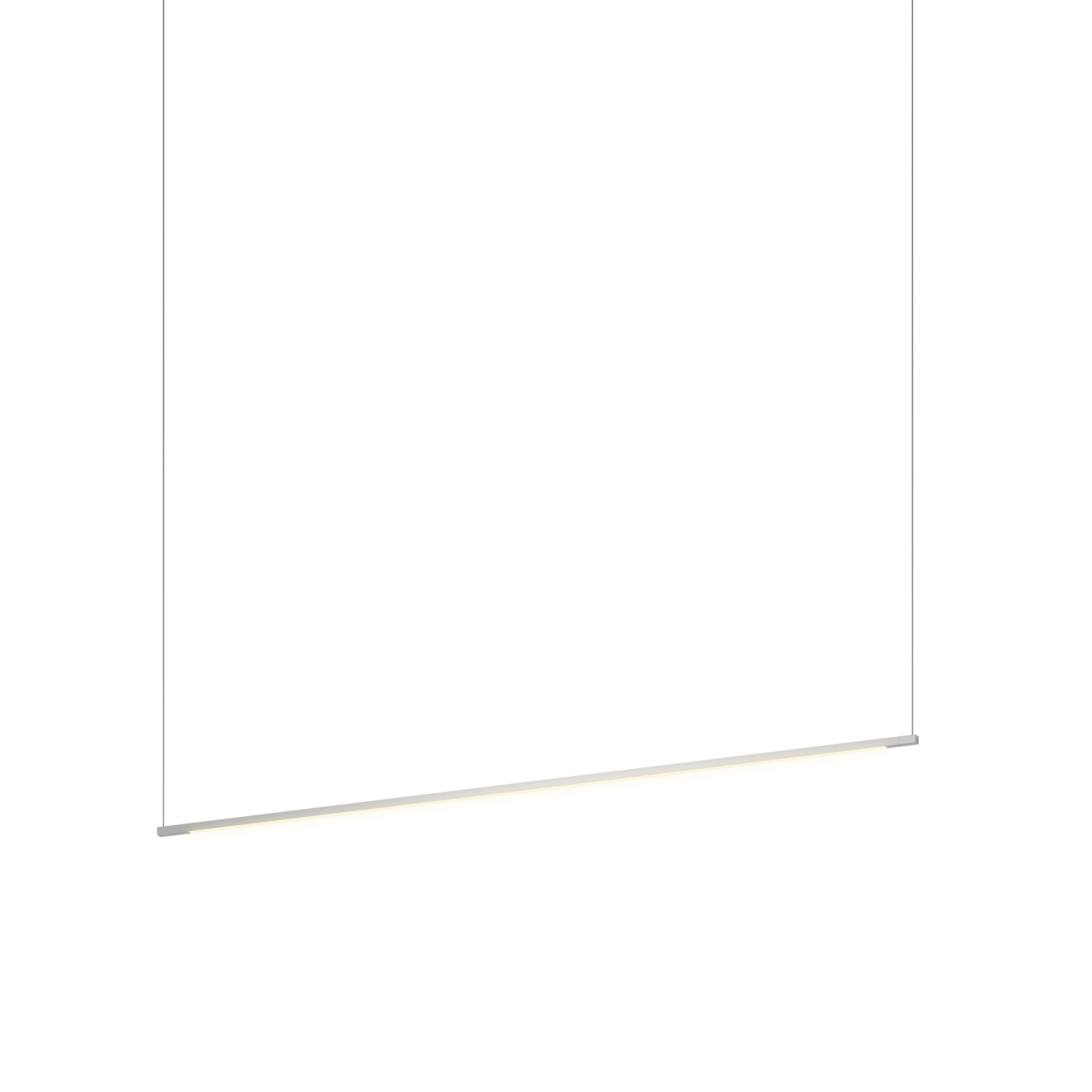 Z-Bar Pendant Linear, Silver (48" light bar)