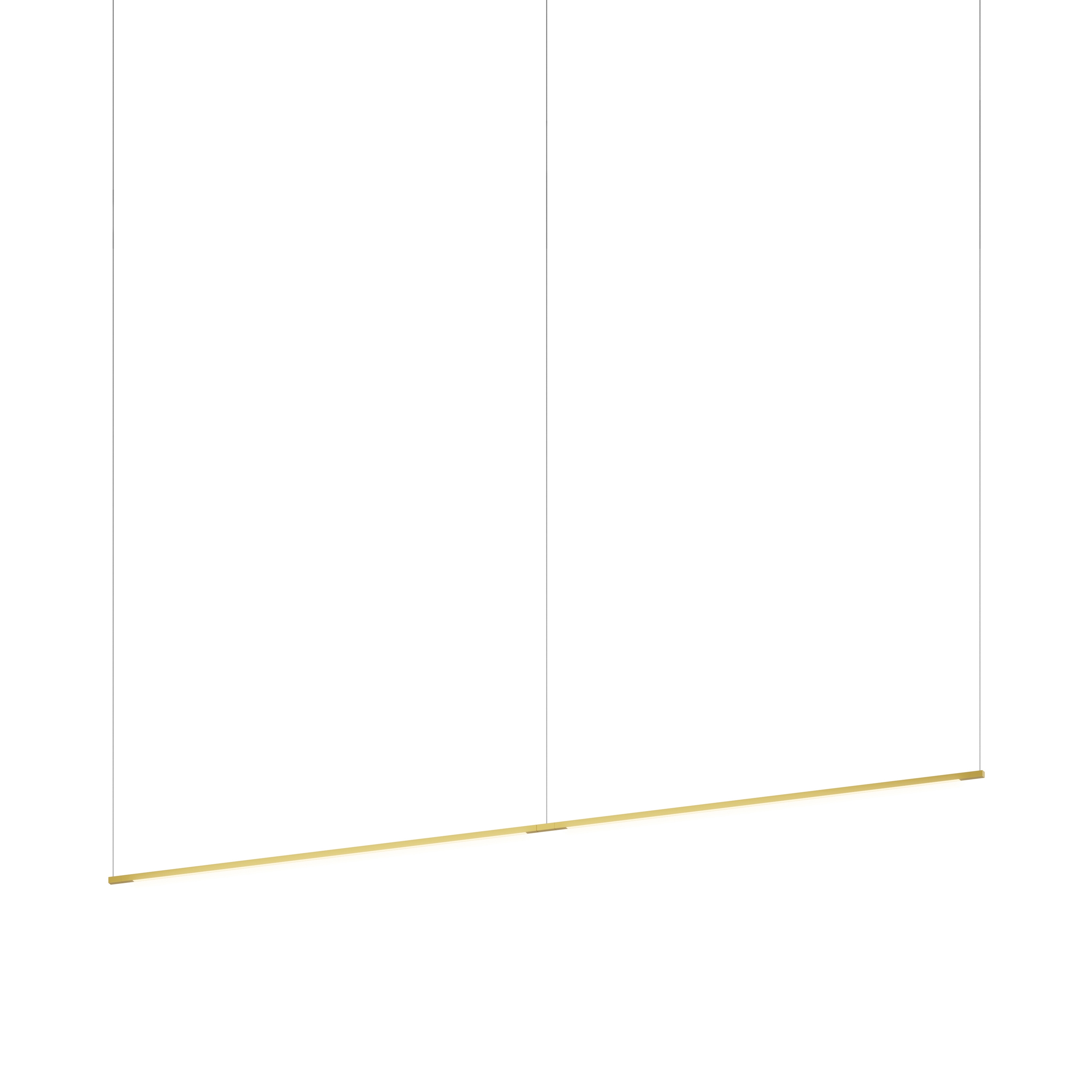 Mostra il prodotto Z-Bar Pendant Linear, Gold, 72" (2 x 36" light bars) del produttore Koncept