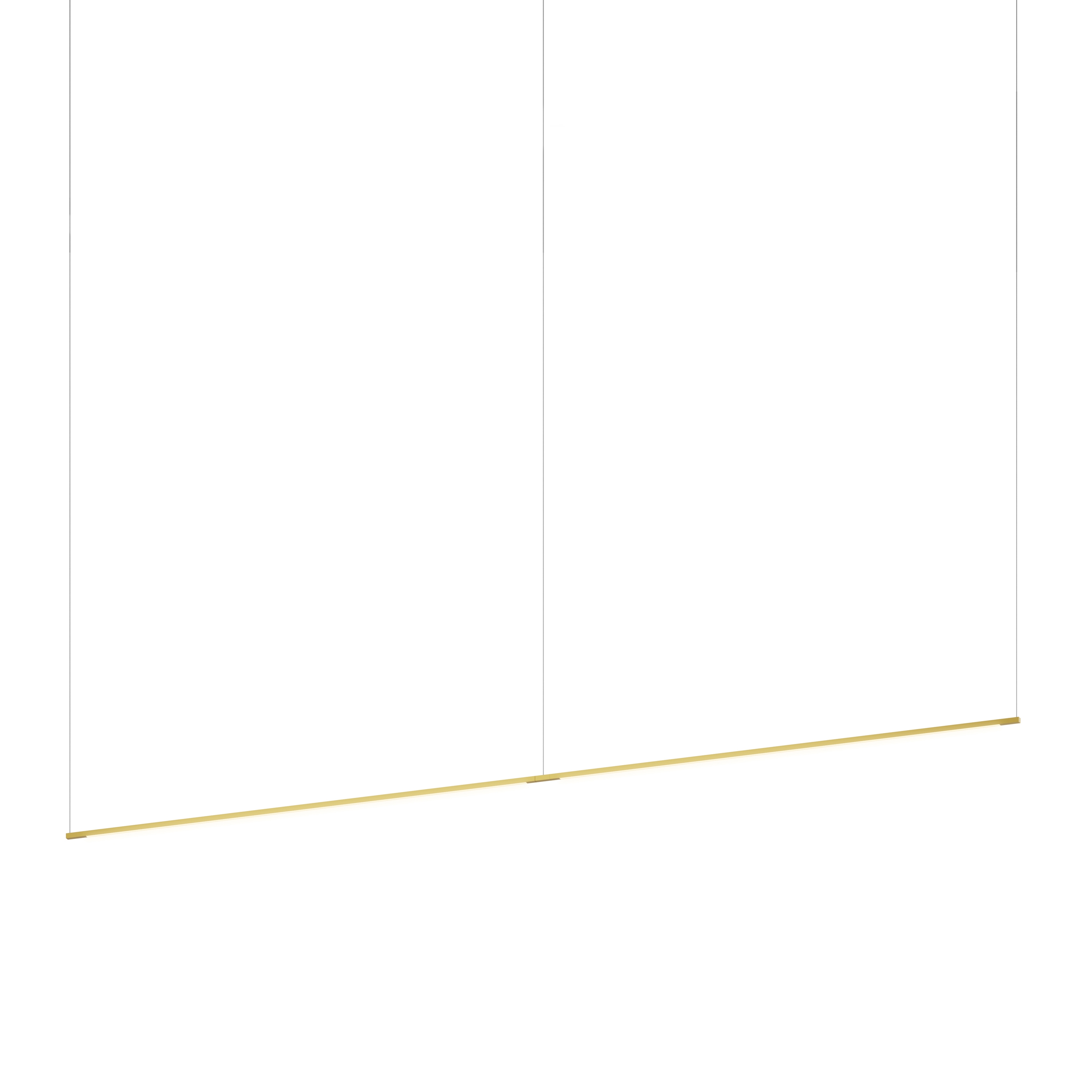 Mostra il prodotto Z-Bar Pendant Linear, Gold, 96" (2 x 48" light bars) del produttore Koncept