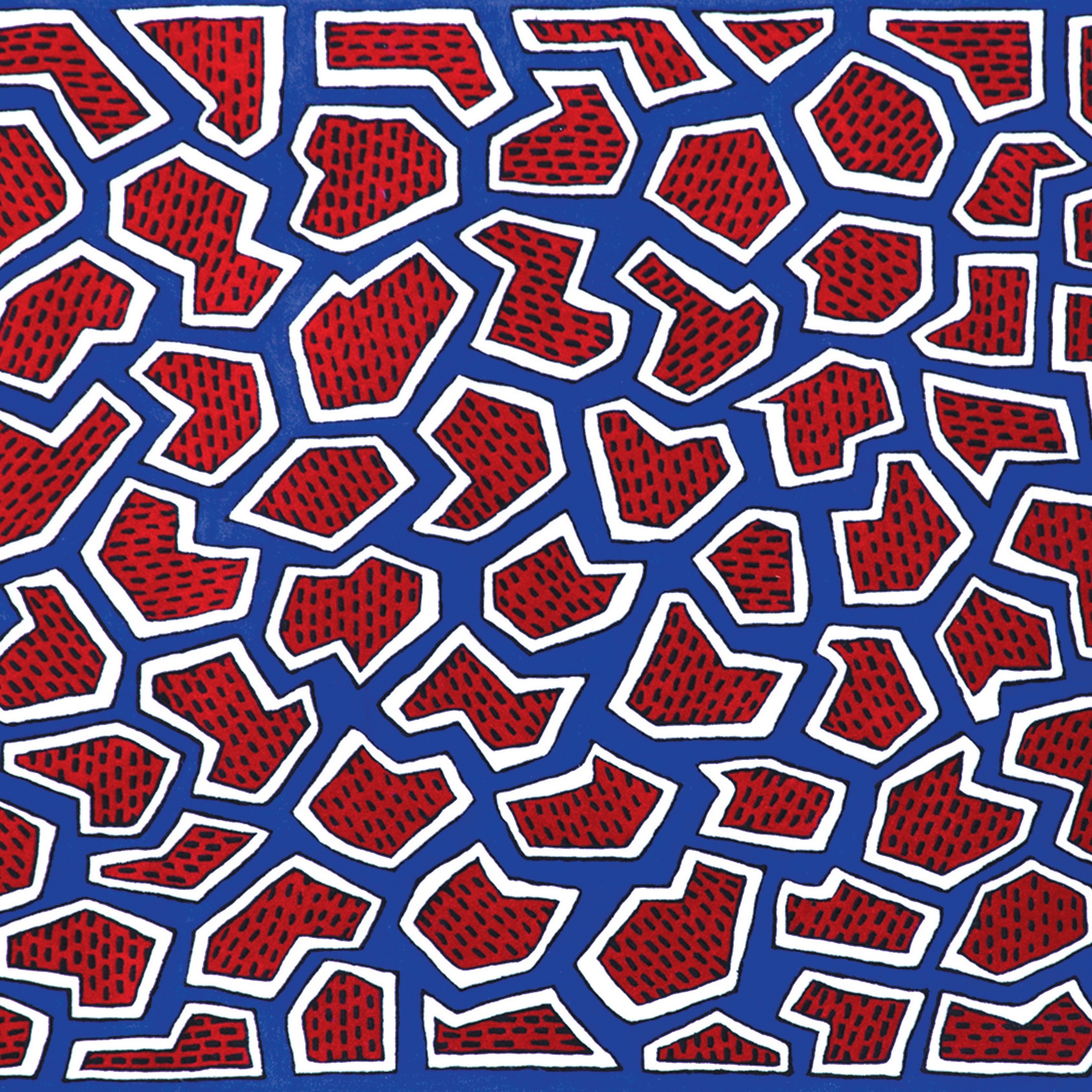 Mostra il prodotto France wool rug with French flag motif, hand-tufted del produttore La Chance