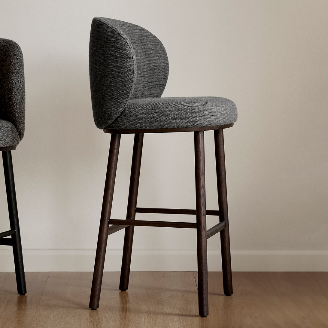 Vertoon produk Ovata bar stool van vervaardiger Wendelbo